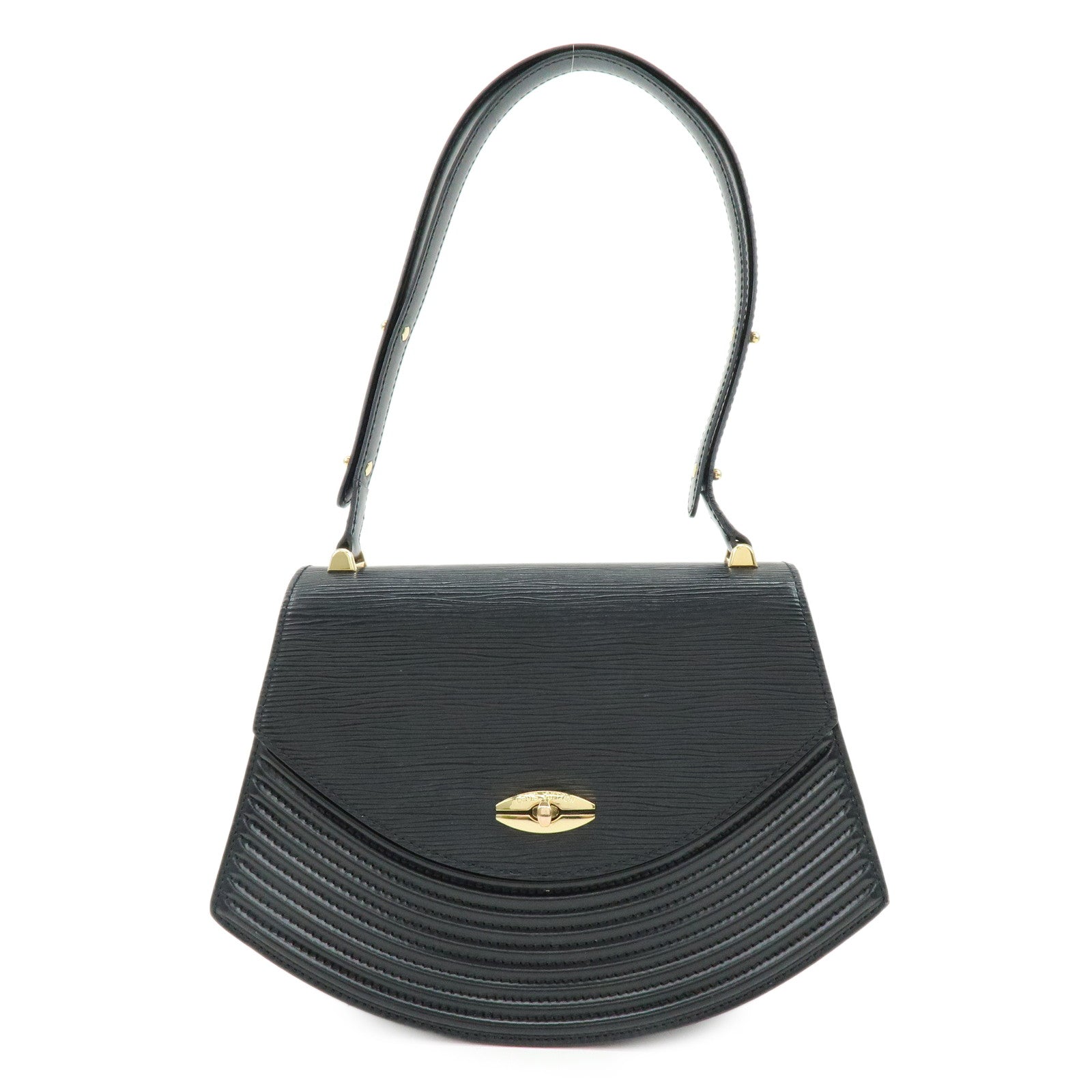 Louis Vuitton Epi Tilsit Shoulder Bag Hand Bag Noir Black M52482