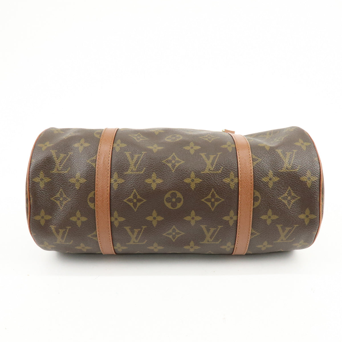 Louis Vuitton Monogram Papillon 30 Hand Bag Brown M51365