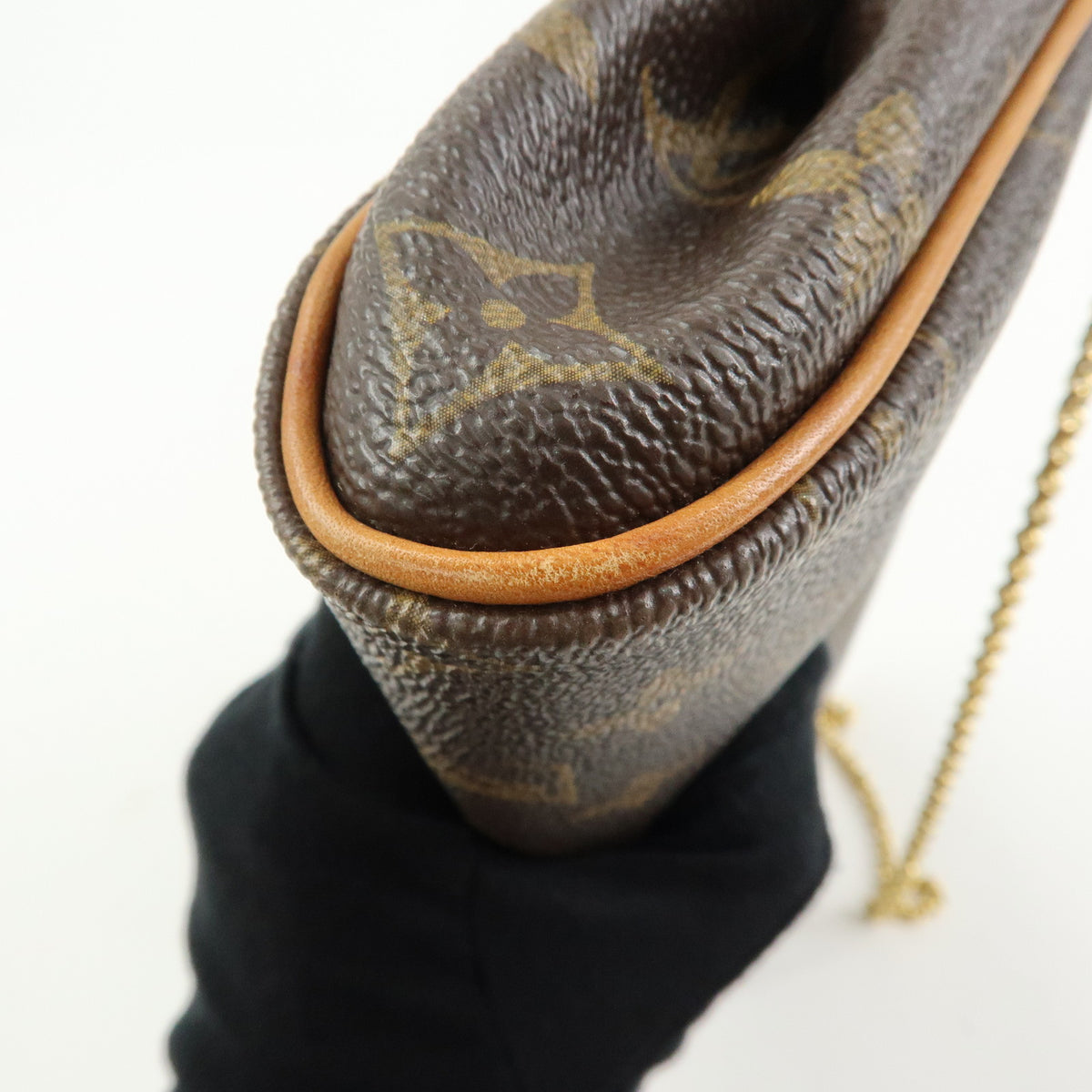 Louis Vuitton Monogram Eva 2Way Chain Shoulder Bag Pouch Brown M95567