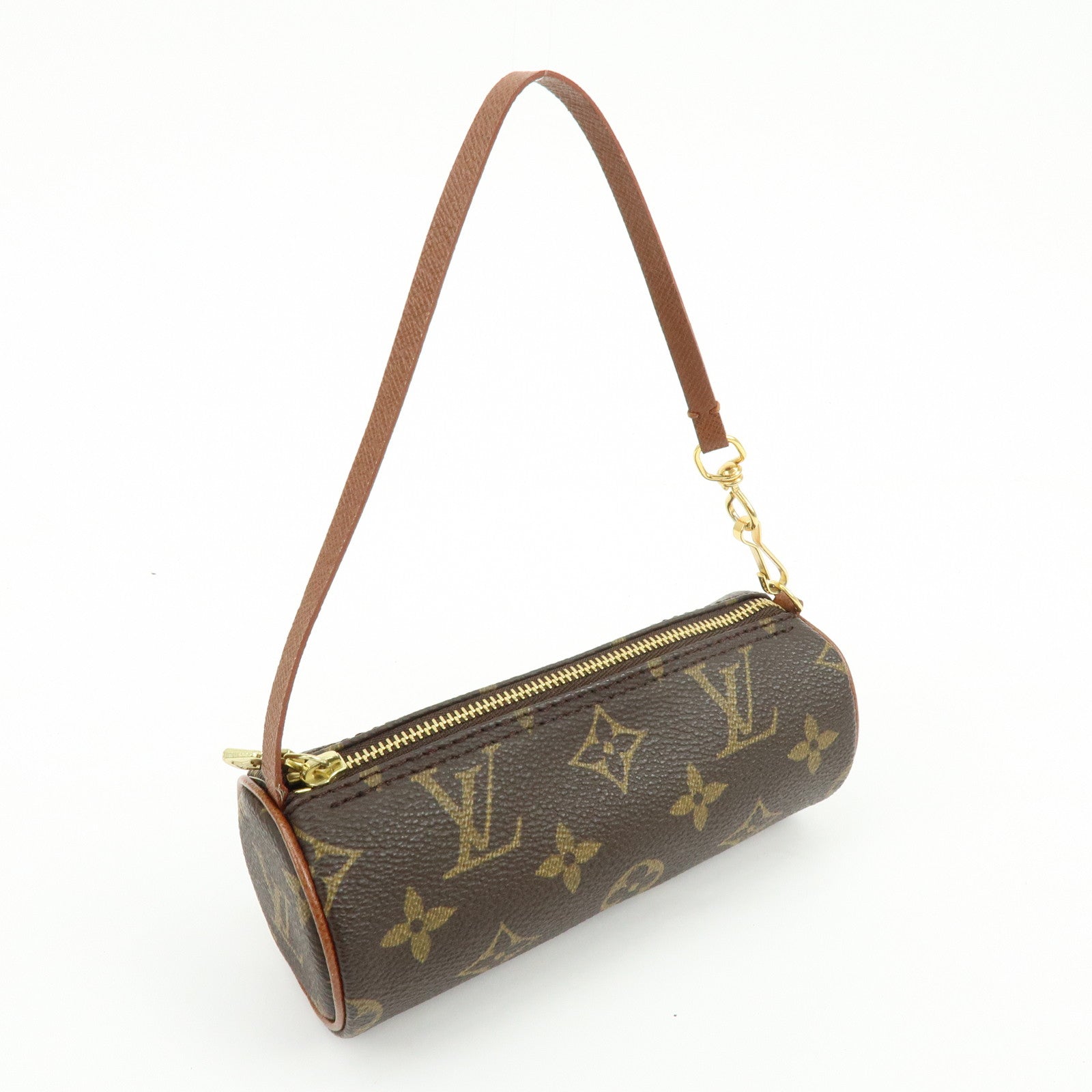 Louis Vuitton Monogram Mini Pouch for Papillon Bag Brown