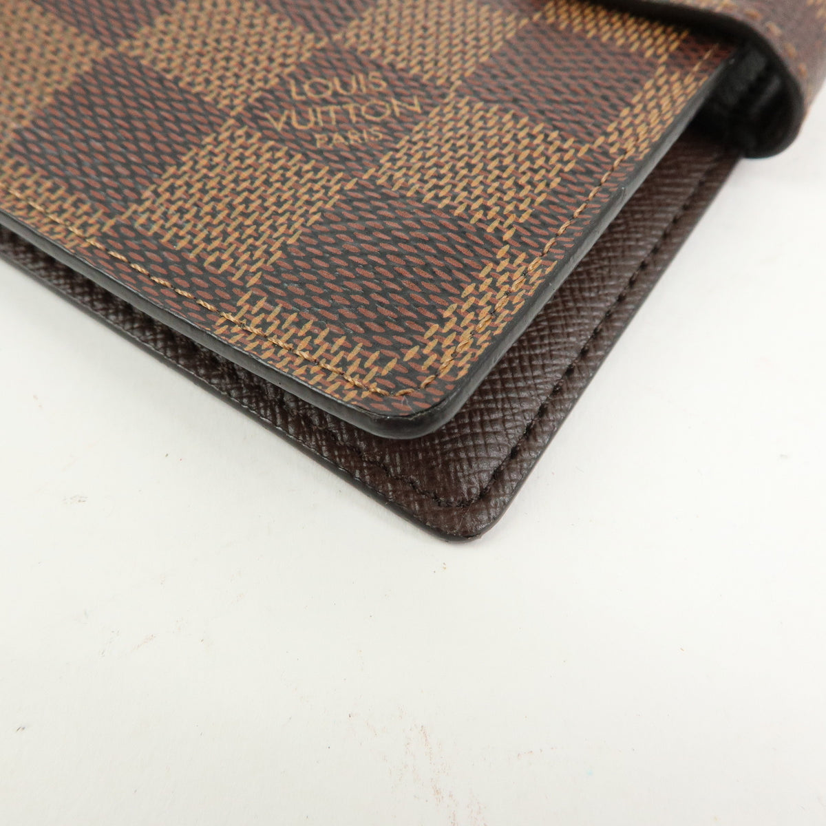 Louis Vuitton Damier Agenda PM Planner Cover Brown R20700