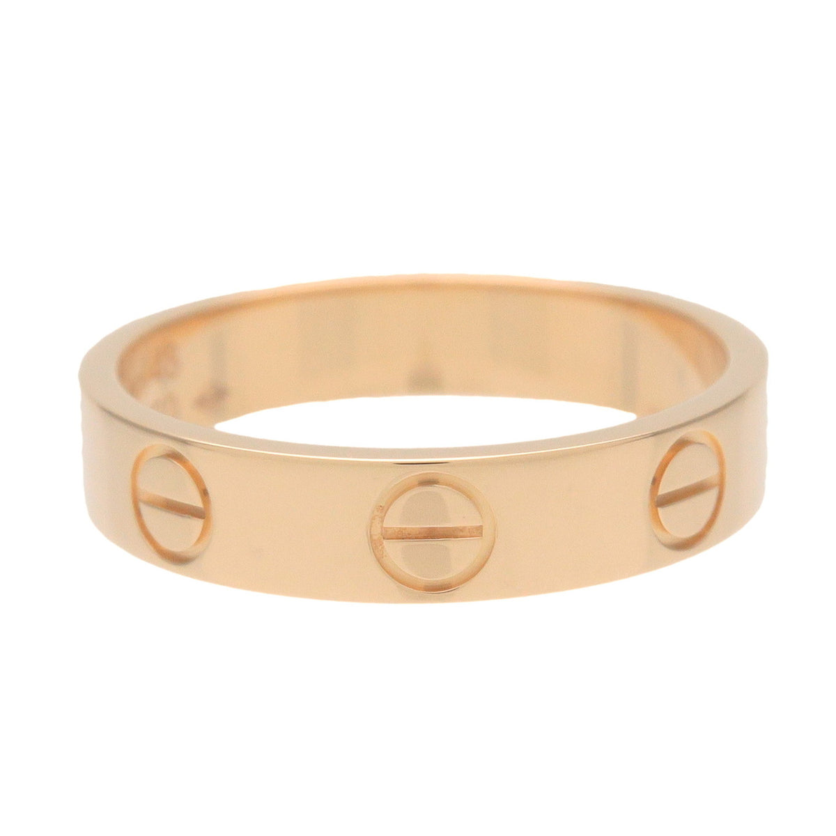 Cartier Mini Love Ring K18 750YG Yellow Gold #48 US4.5 EU48 HK9.5