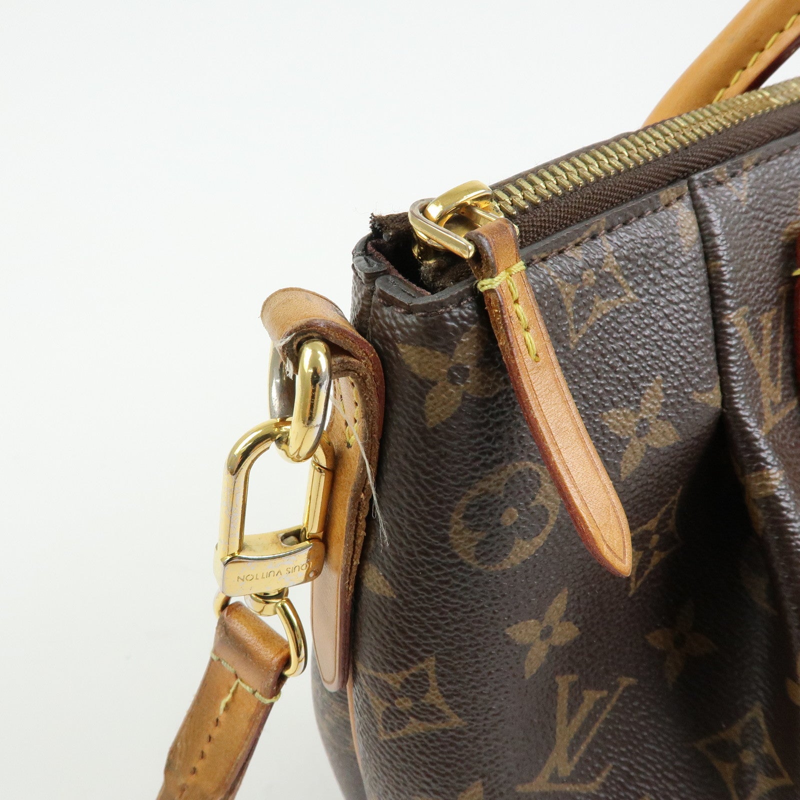 Louis Vuitton Monogram Turenne PM 2Way Bag Hand Bag Brown M48813