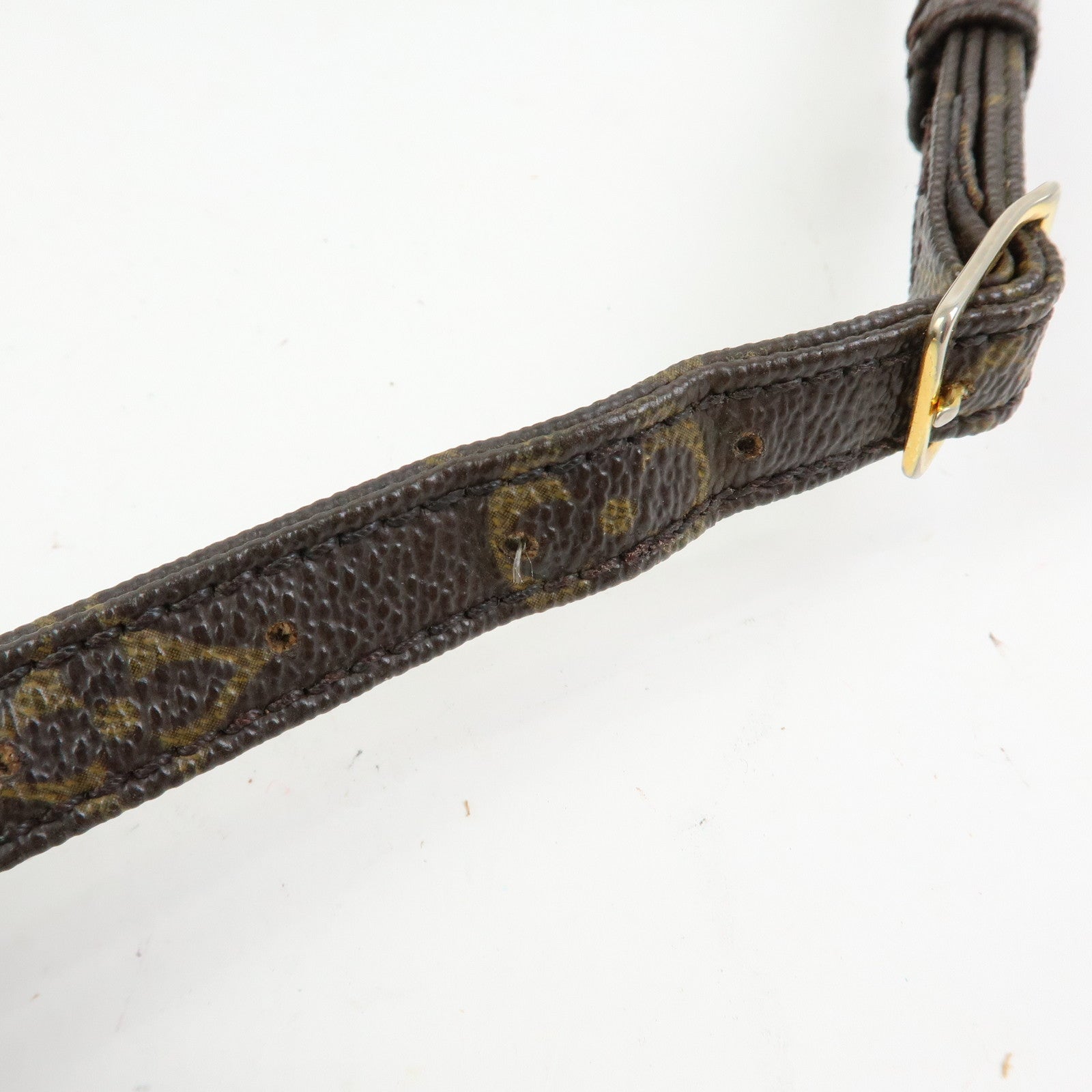 Louis Vuitton Monogram Canvas Enghien Shoulder Bag Brown M51205