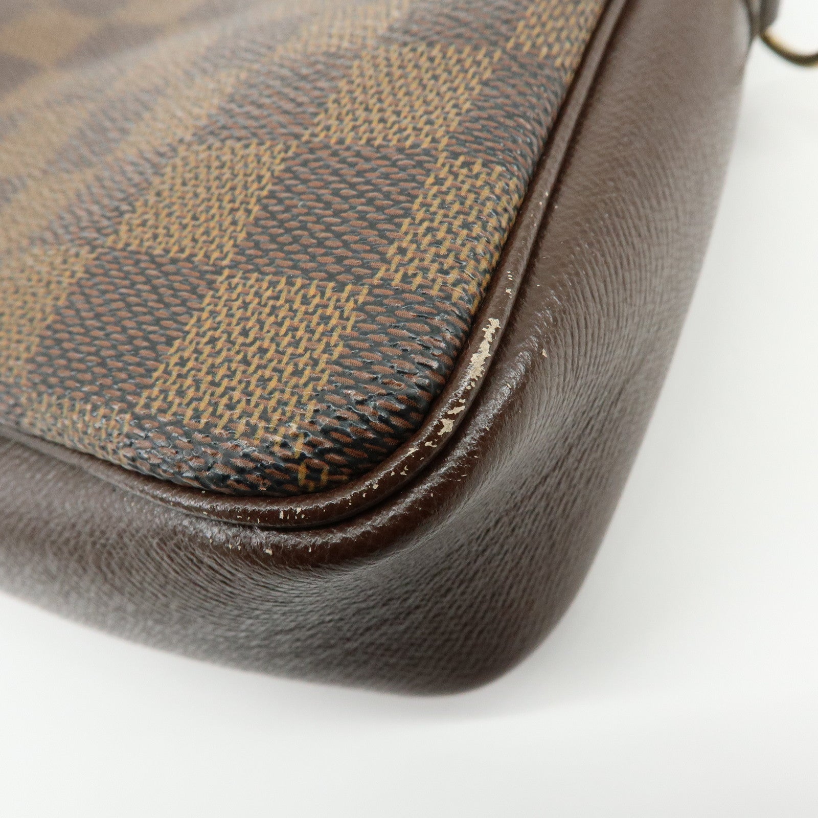 Louis Vuitton Damier Trousse Makeup Accessory Pouch Brown N51982 Lot