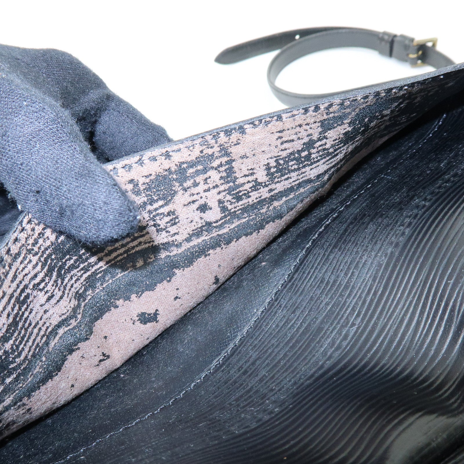 Louis Vuitton Epi Leather Jeune Fille Shoulder Bag Noir M52152