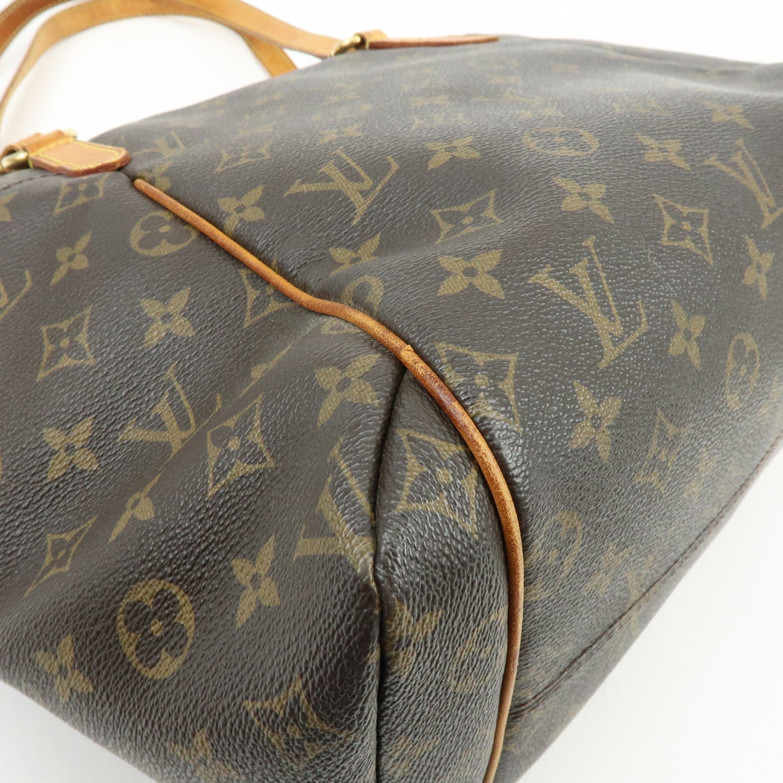 Louis Vuitton Monogram Totally MM Tote Shoulder Bag Brown M56689