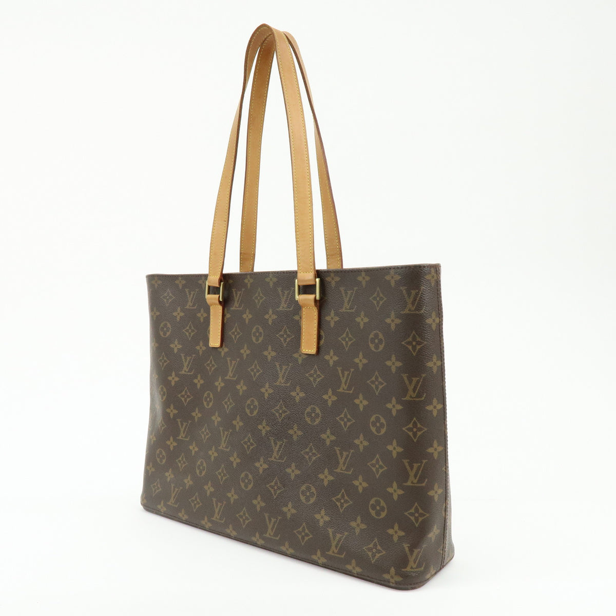 Louis Vuitton Monogram Luco Tote Bag Shoulder Bag Brown M51155
