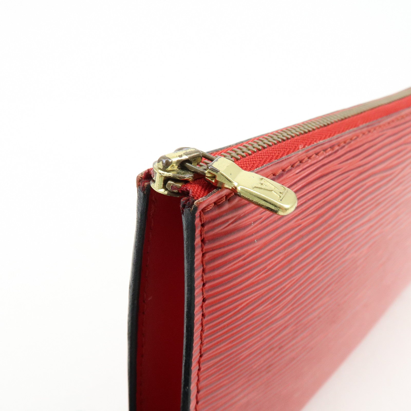 Louis Vuitton Epi Pochette Accessoires Pouch Castilian Red M52947