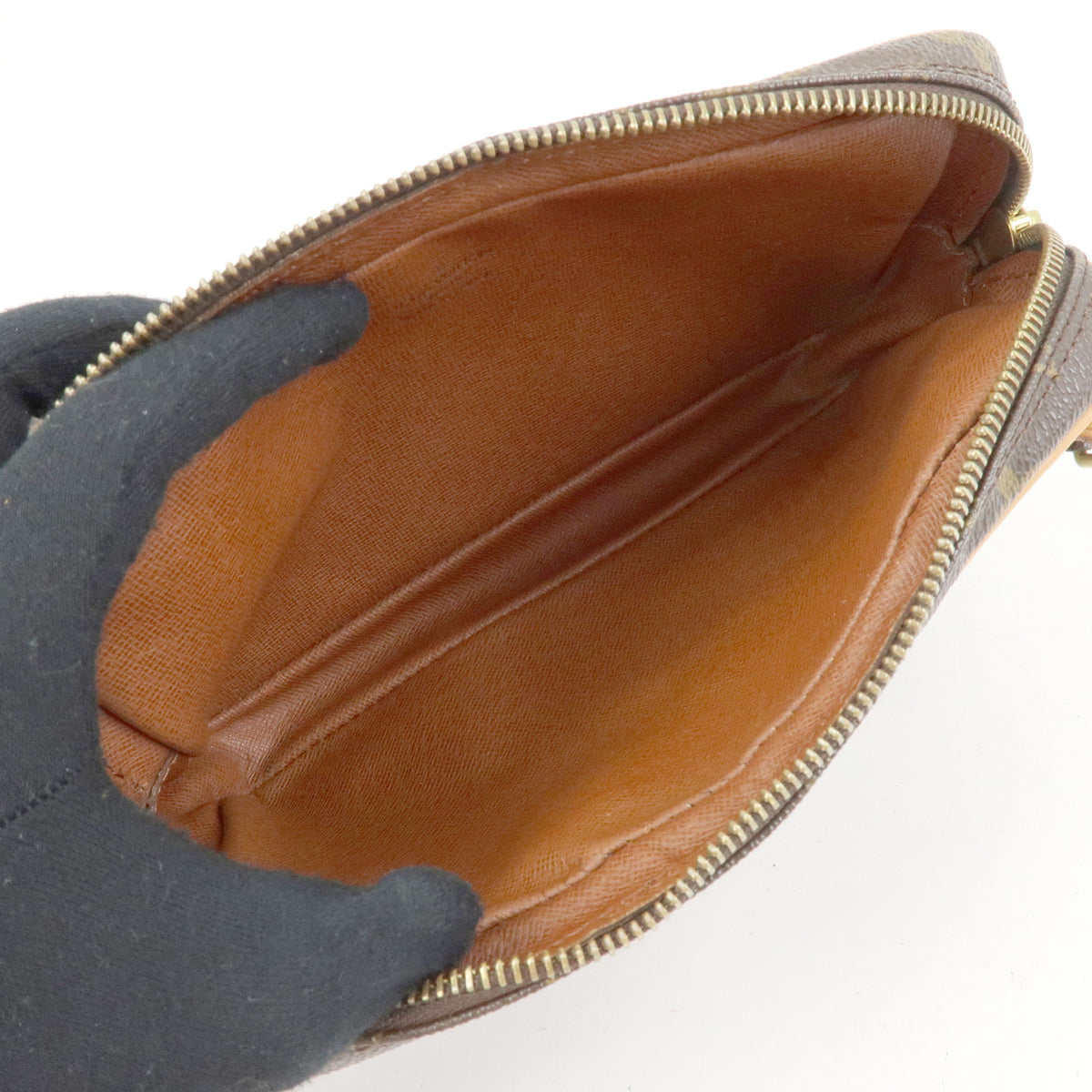 Louis Vuitton Monogram Pochette Marly Bandouliere Bag Brown M51828