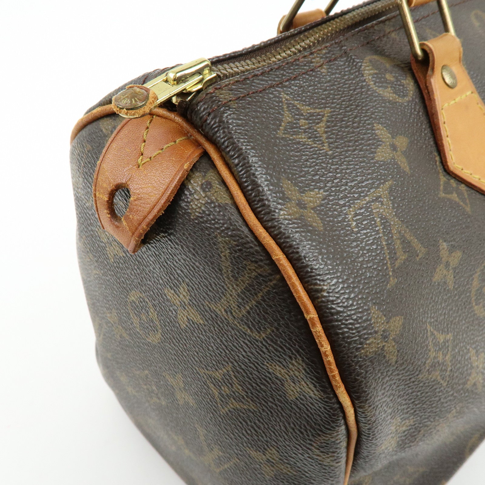 Louis Vuitton Monogram Speedy 30 Boston Bag Hand Bag Brown M41526