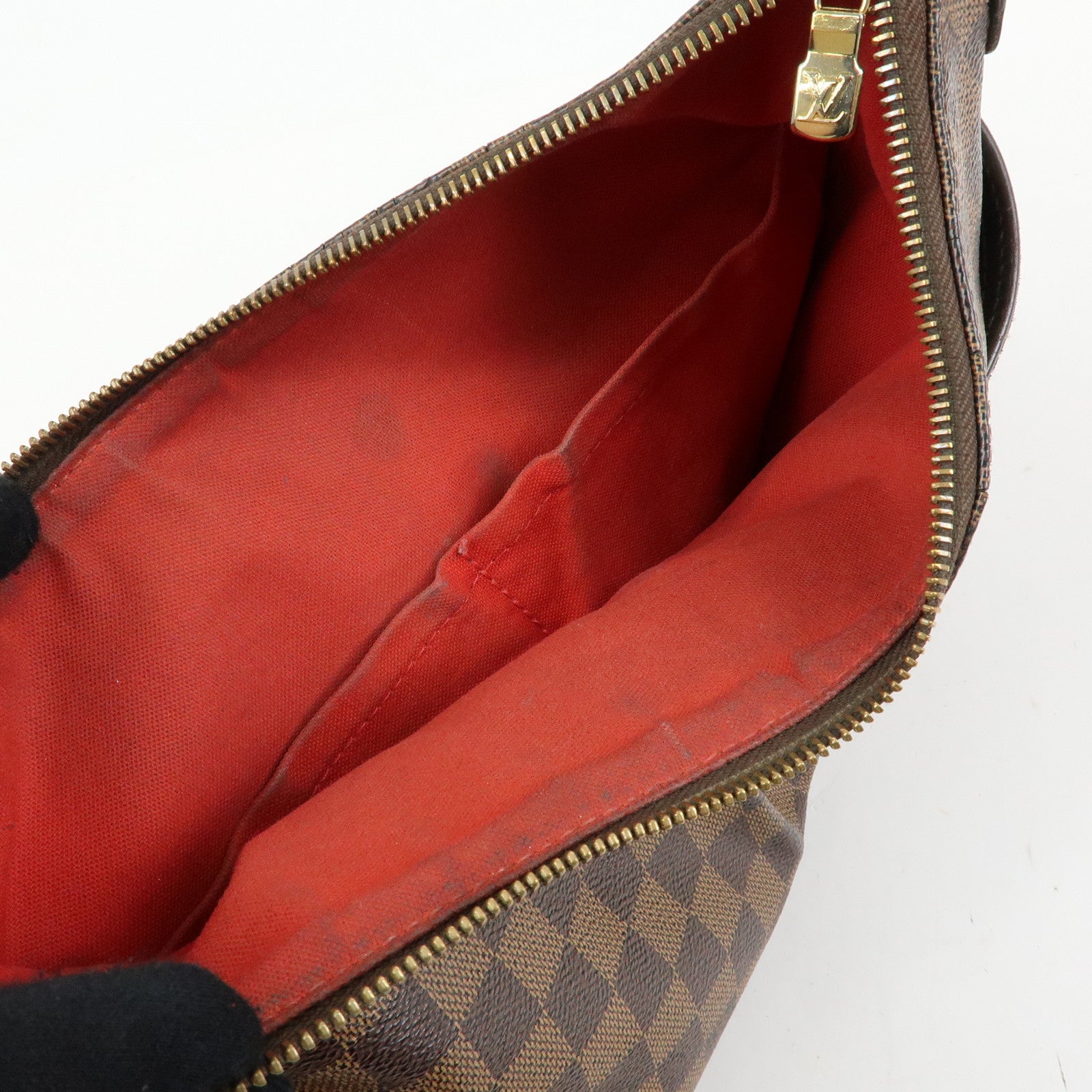 Louis Vuitton Damier Bloomsbury PM Shoulder Bag Brown N42251