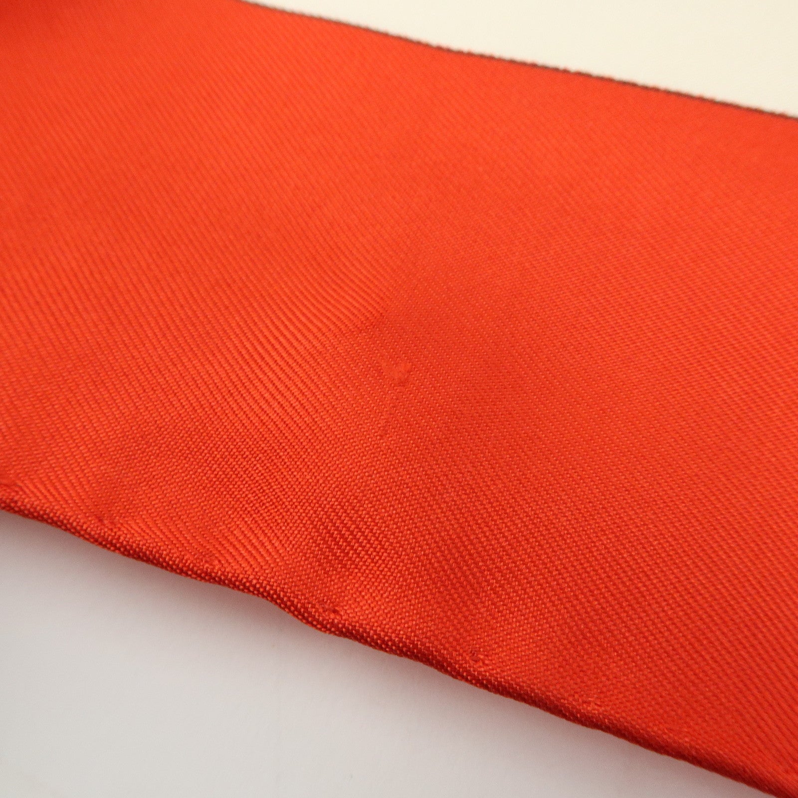 CELINE FENDI Lot of 2 Silk 100% Scarf Chain Motif Red White Blue