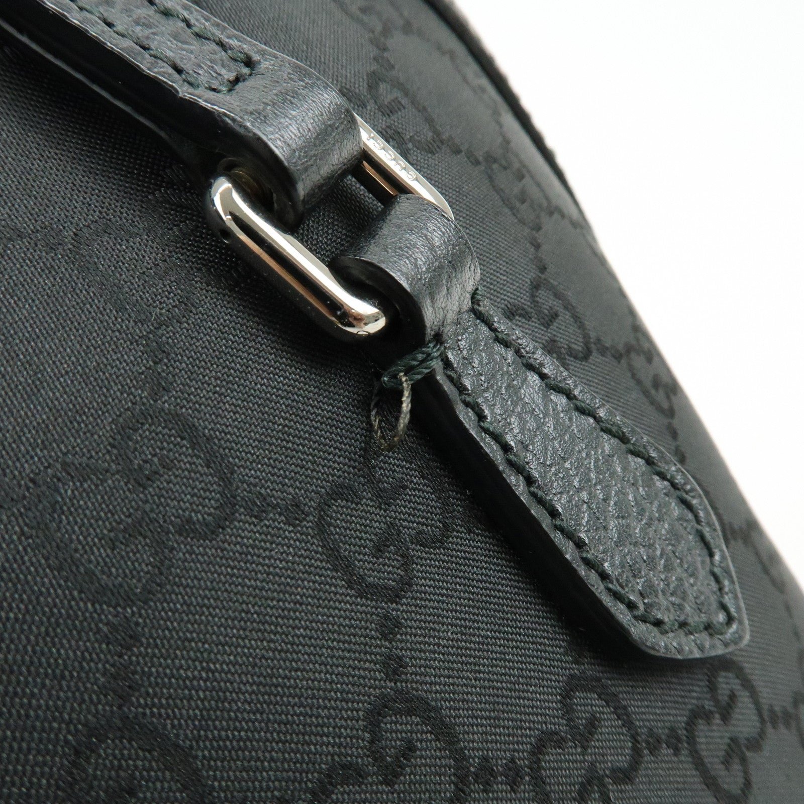 GUCCI Interlocking G GG Nylon 2Way Bag Hand Bag Shoulder Bag 420023