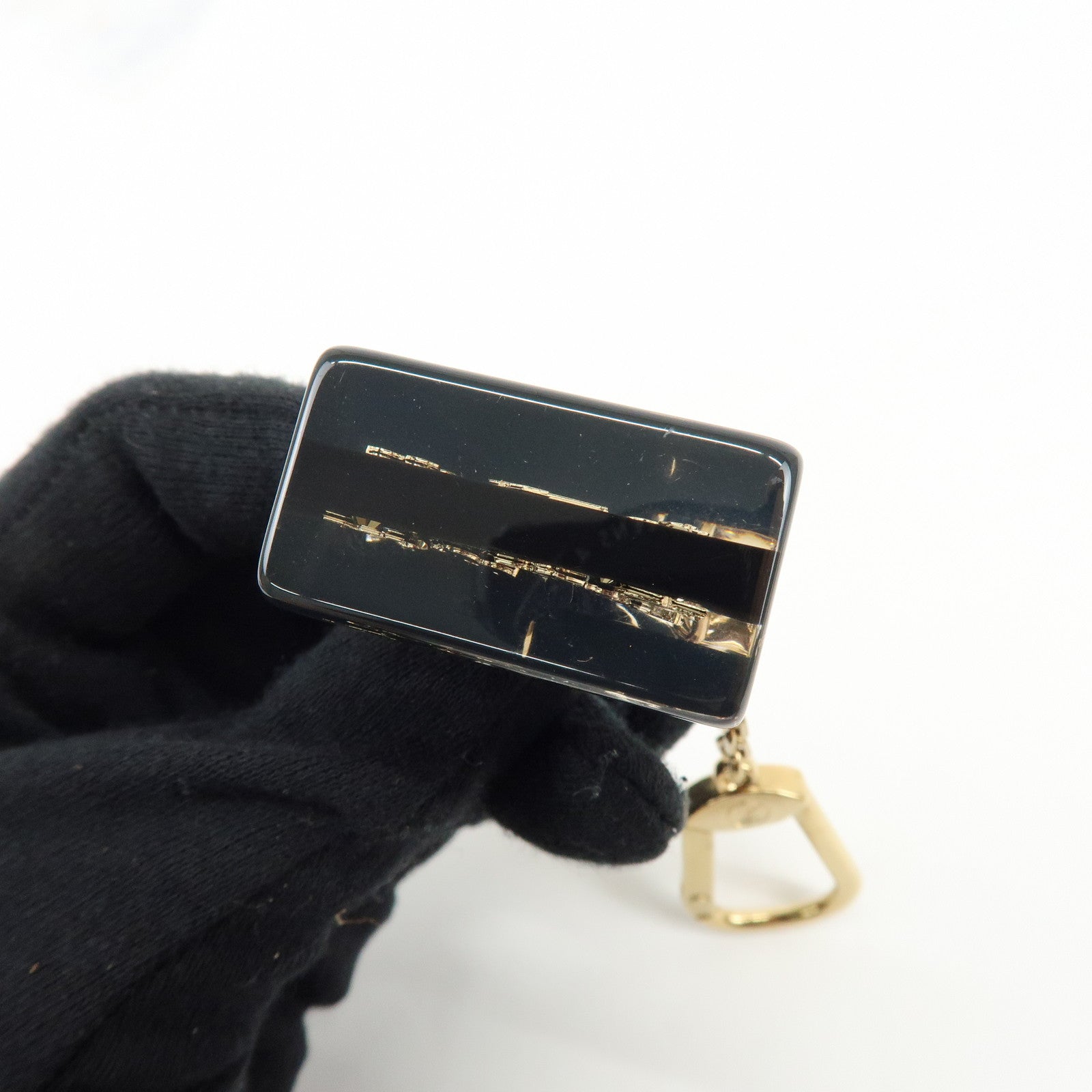 Louis Vuitton Resin Porte-Cles Speedy Inclusion Bag Charm Key Chain