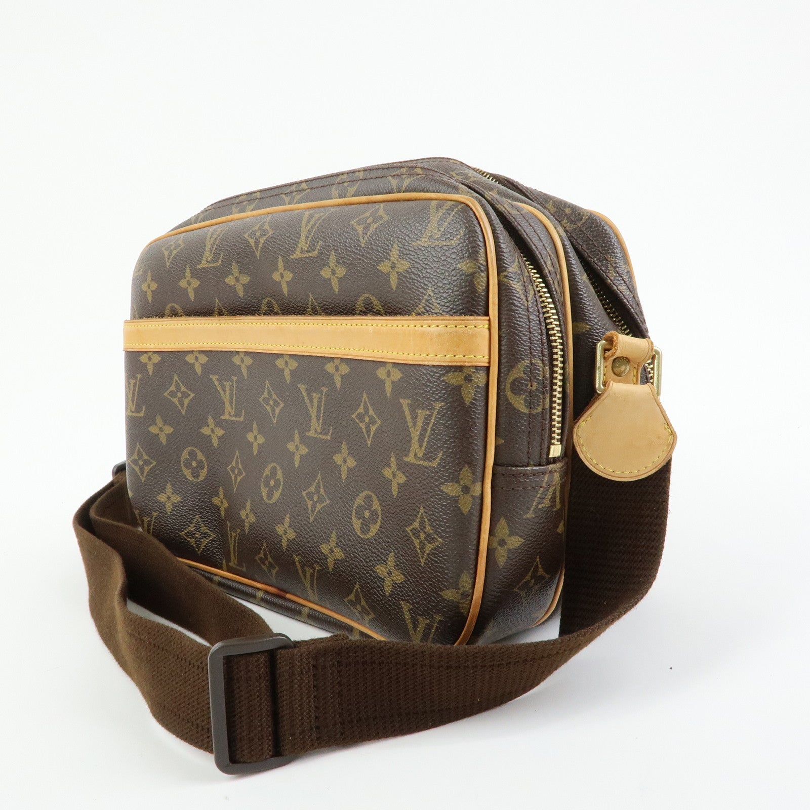 Louis Vuitton Monogram Reporter PM Shoulder Crossbody Bag M45254