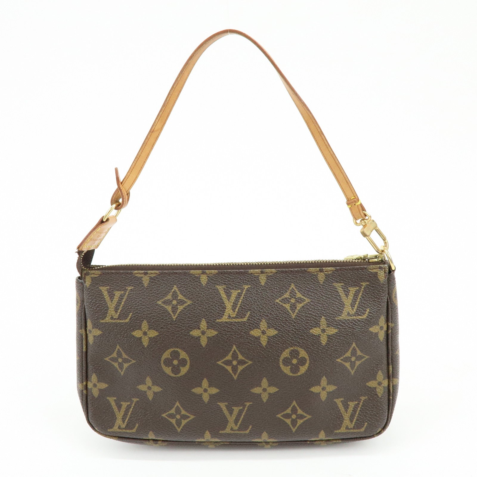 Louis Vuitton Monogram Pochette Accessoires Pouch Hand Bag M51980
