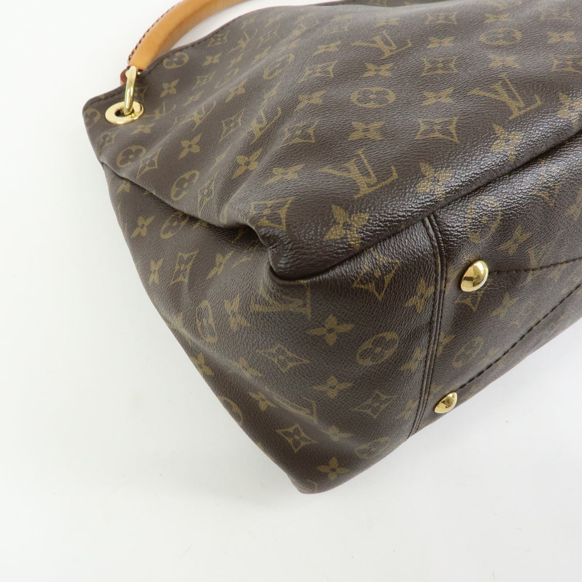 Louis Vuitton Monogram Artsy MM Shoulder Bag Brown M40249