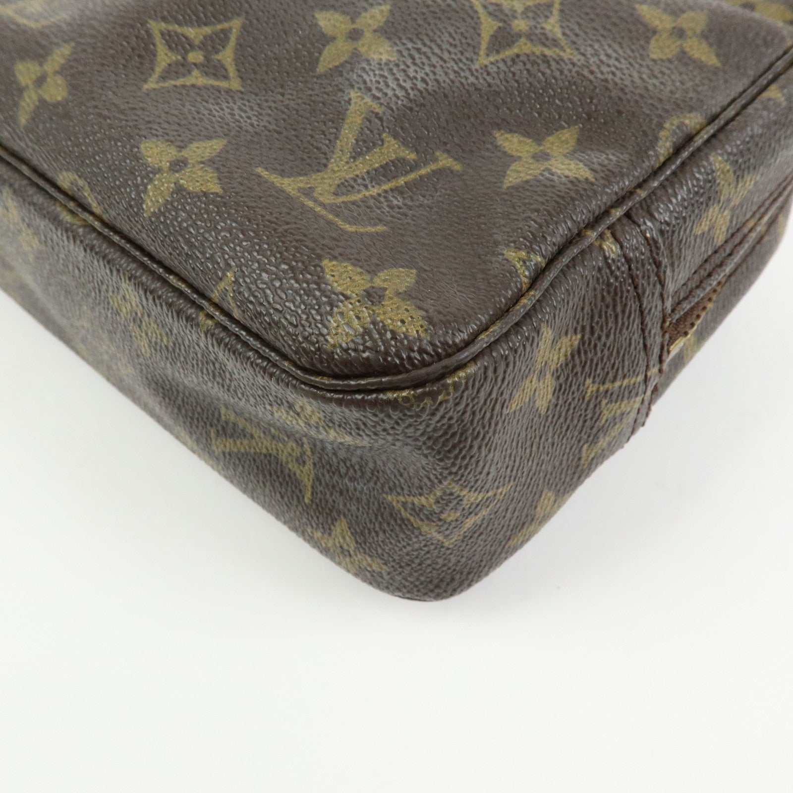 Louis Vuitton Monogram Trousse Toilette 23 Pouch Brown M47524