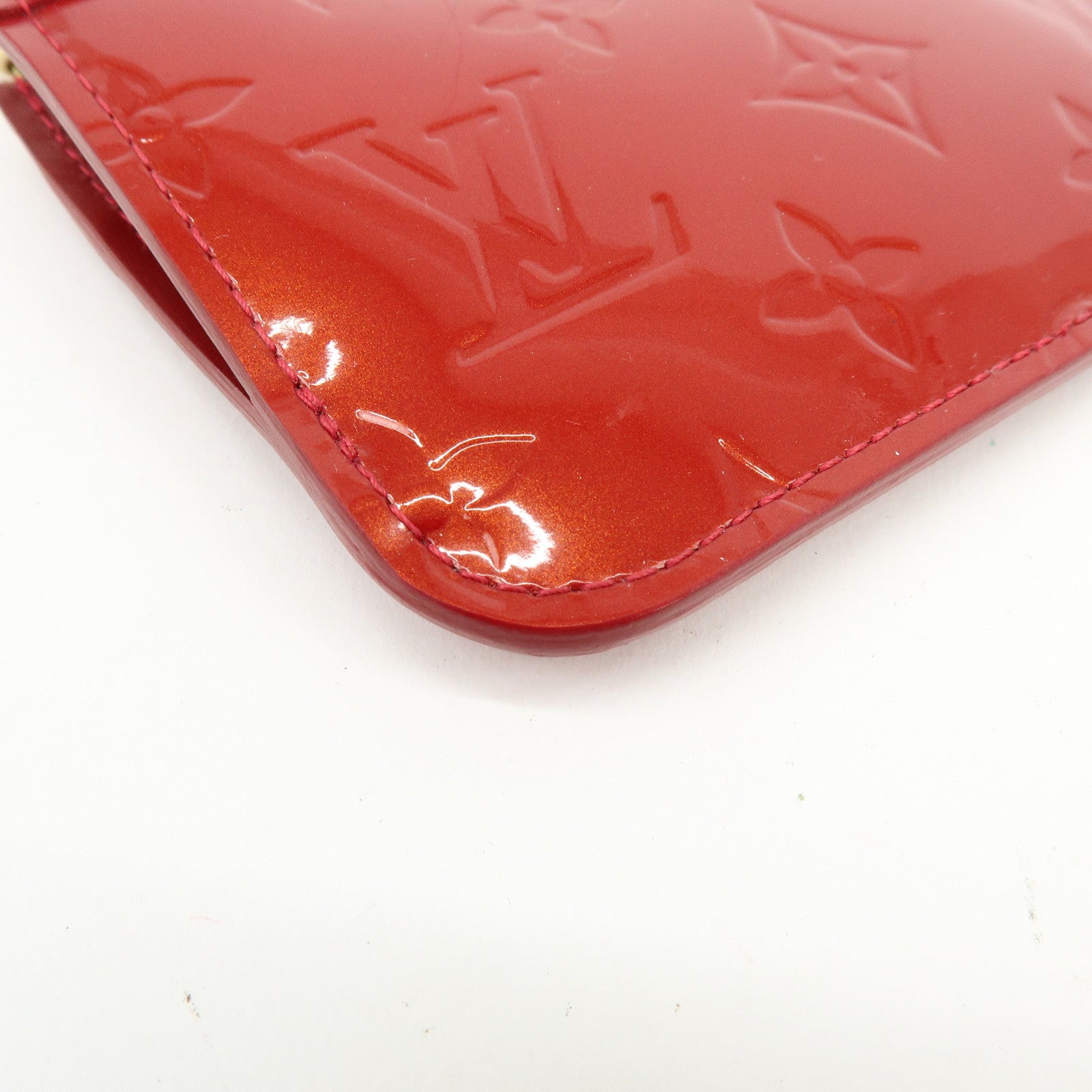 Louis Vuitton Monogram Vernis Pochette Cles NM Coin Case M93559