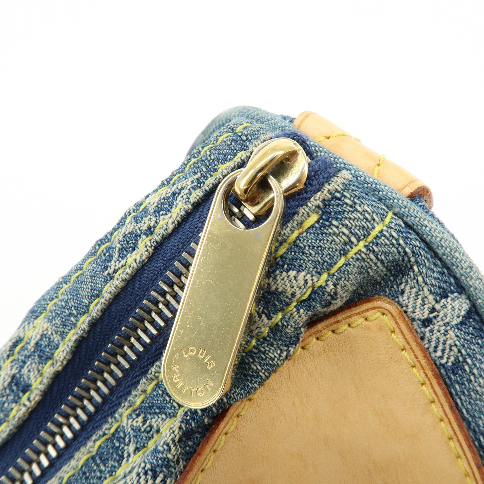 Louis Vuitton Monogram Denim Neo Speedy Boston Bag Blue M95019