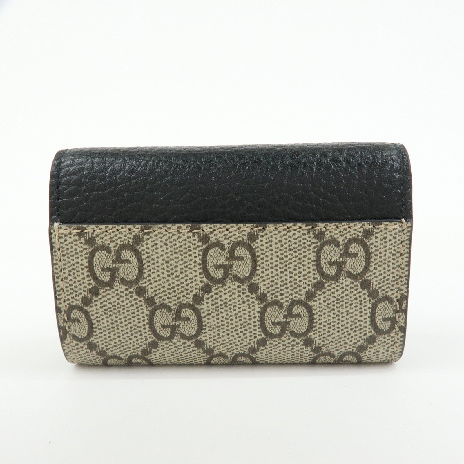 GUCCI GG Marmont Double G Leather 6 Ring Key Case Key Holder 456118