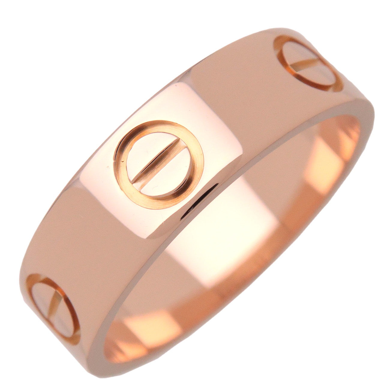 Cartier Love Ring K18 750RG Rose Gold #53 US6.5 EU53 HK14