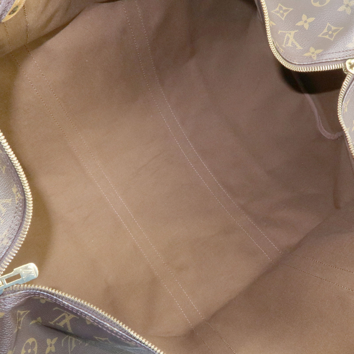 Louis Vuitton Monogram Keep All 60 Boston Bag Brown M41422
