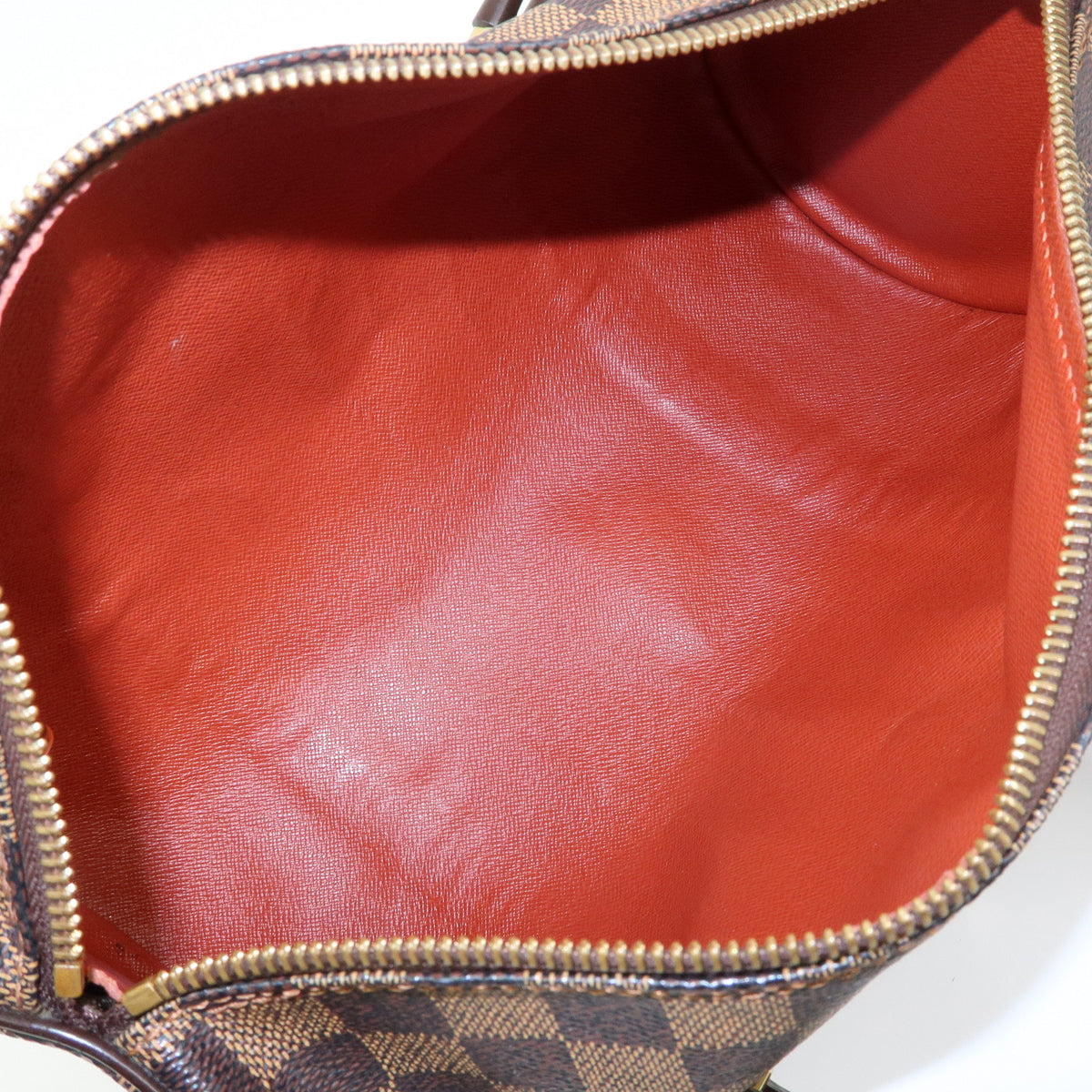 Louis Vuitton Damier Ebene Papillon 30 Hand Bag Brown N51303