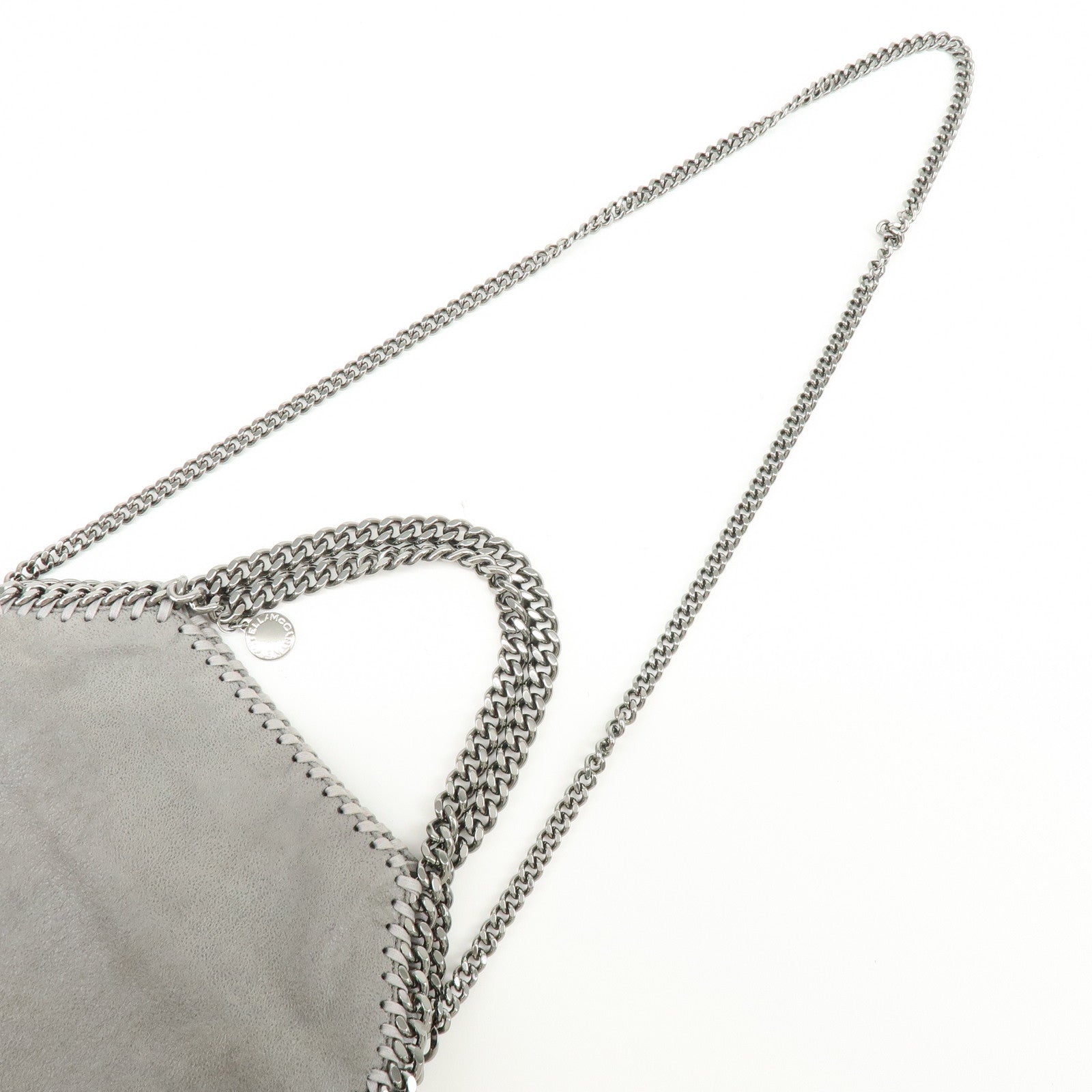 STELLA MCCARTNEY Falabella Faux Leather 2Way Bag Grey 371223