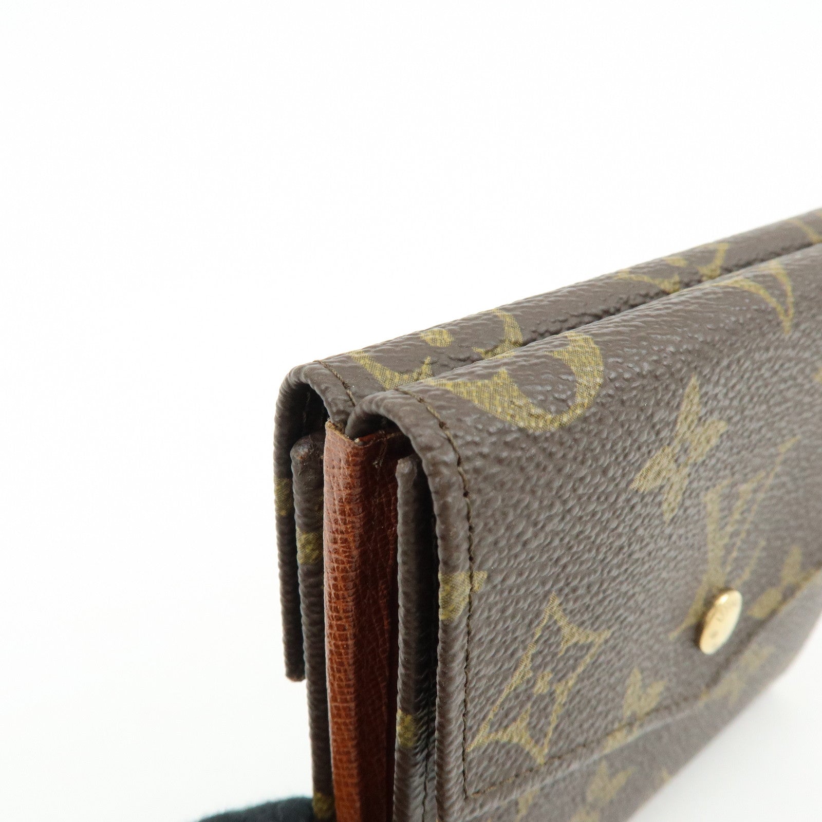 Louis Vuitton Monogram Porte Monnaie Billet Carte Credit M61660