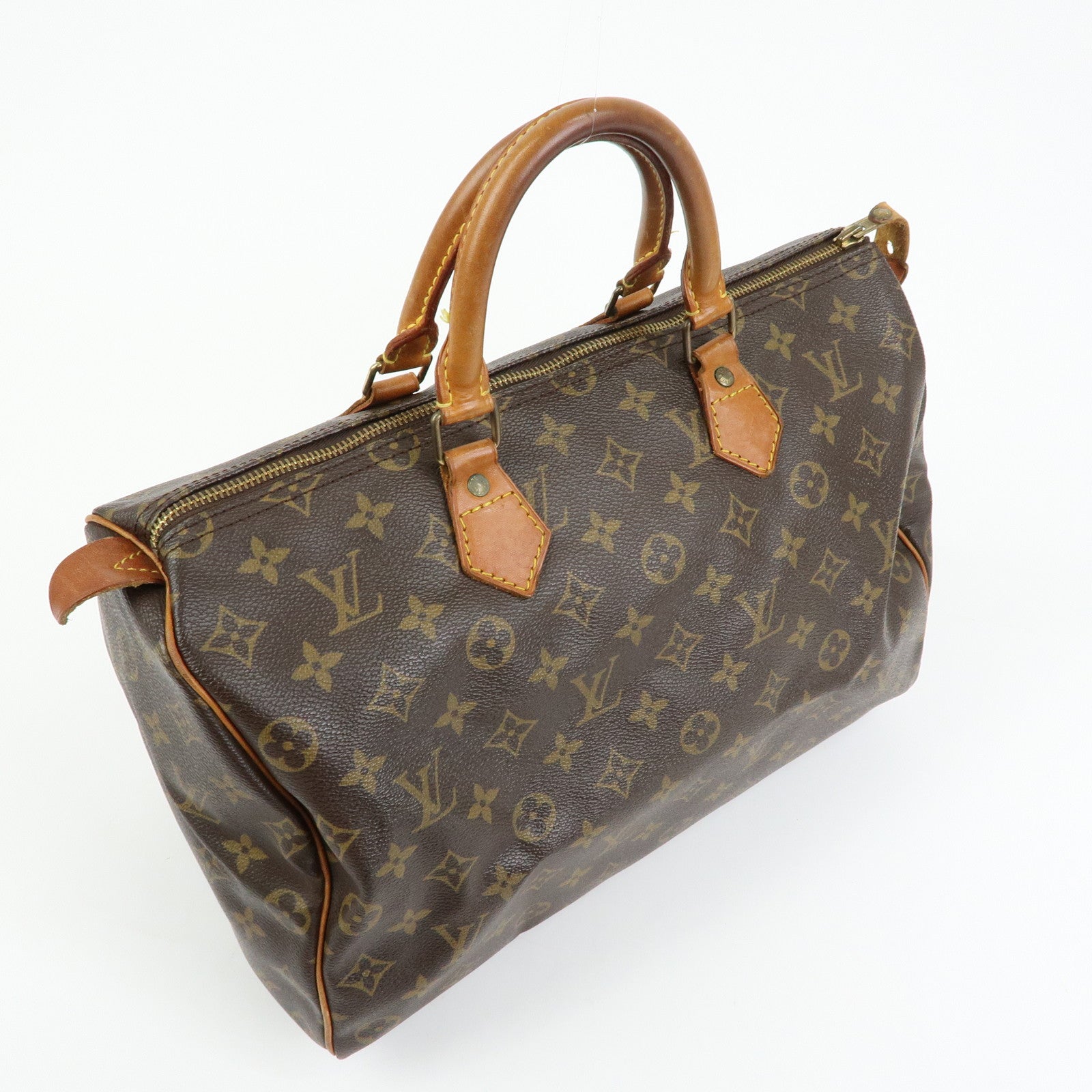 Louis Vuitton Monogram Speedy 35 Boston Bag Hand Bag M41524