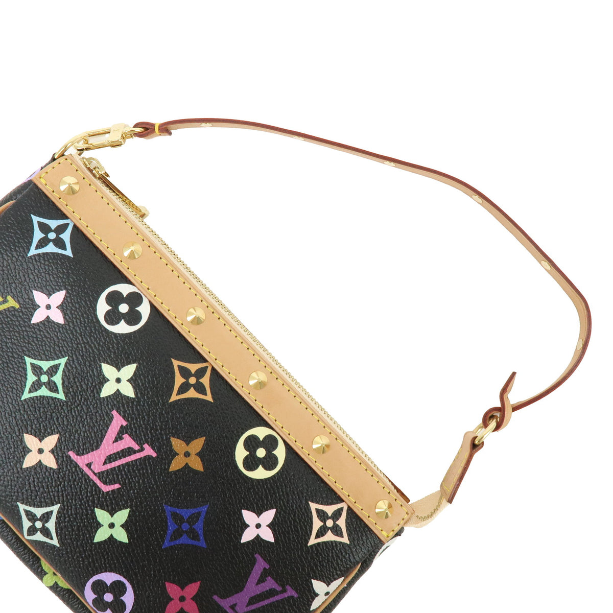 Louis Vuitton Monogram Multicolor Pochette Accessoires Noir M92648