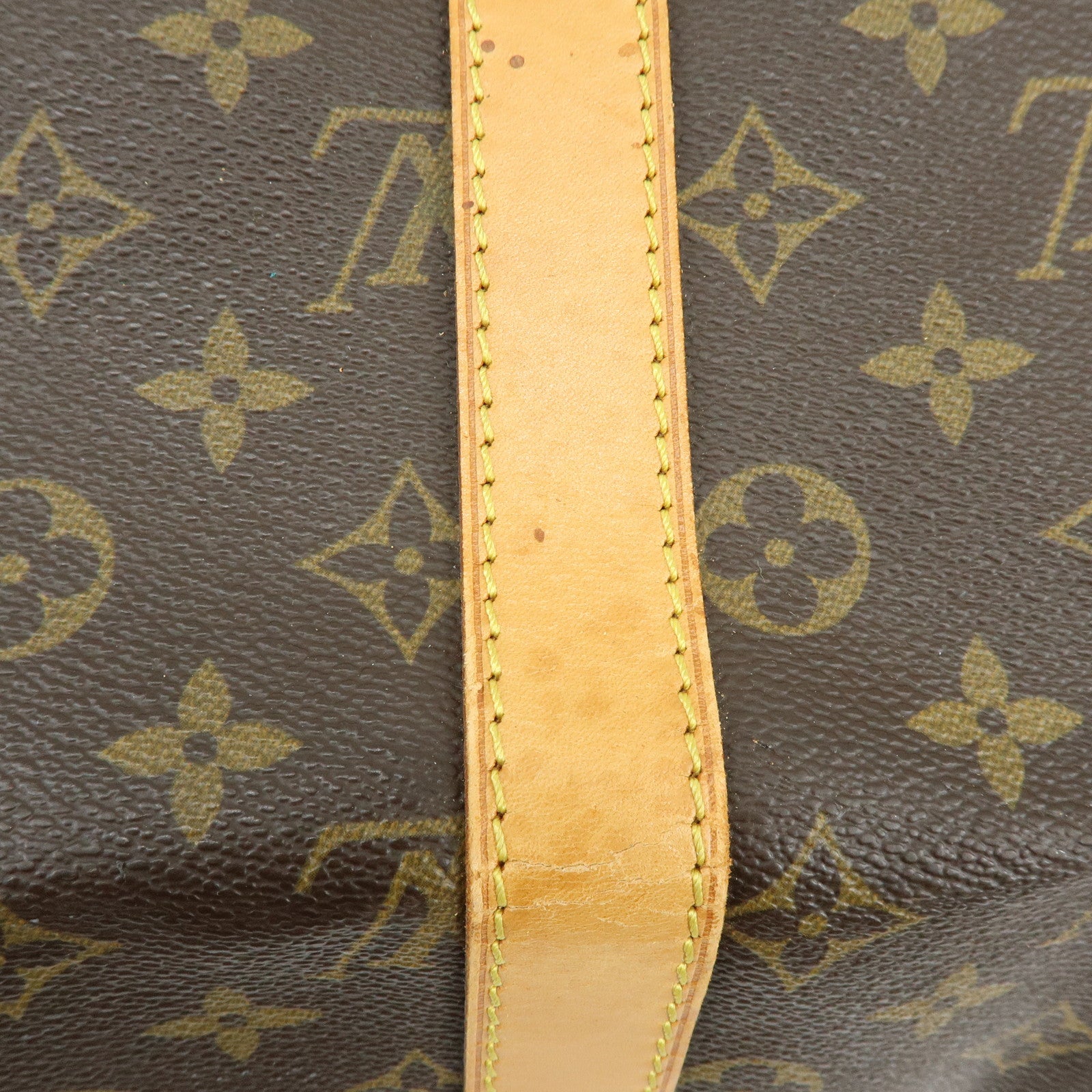 Louis Vuitton Monogram Keep All 45 Boston Bag Brown M41428