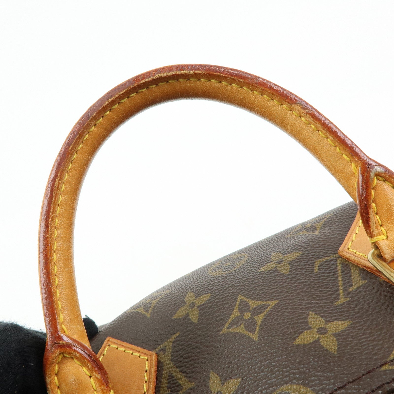 Louis Vuitton Monogram Speedy 35 Boston Bag Hand Bag Brown M41524