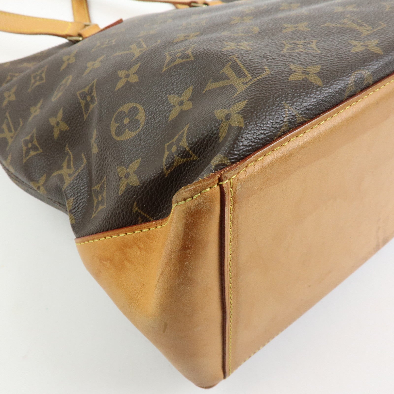 Louis Vuitton Monogram Cabas Mezzo Tote Bag Shoulder Bag M51151