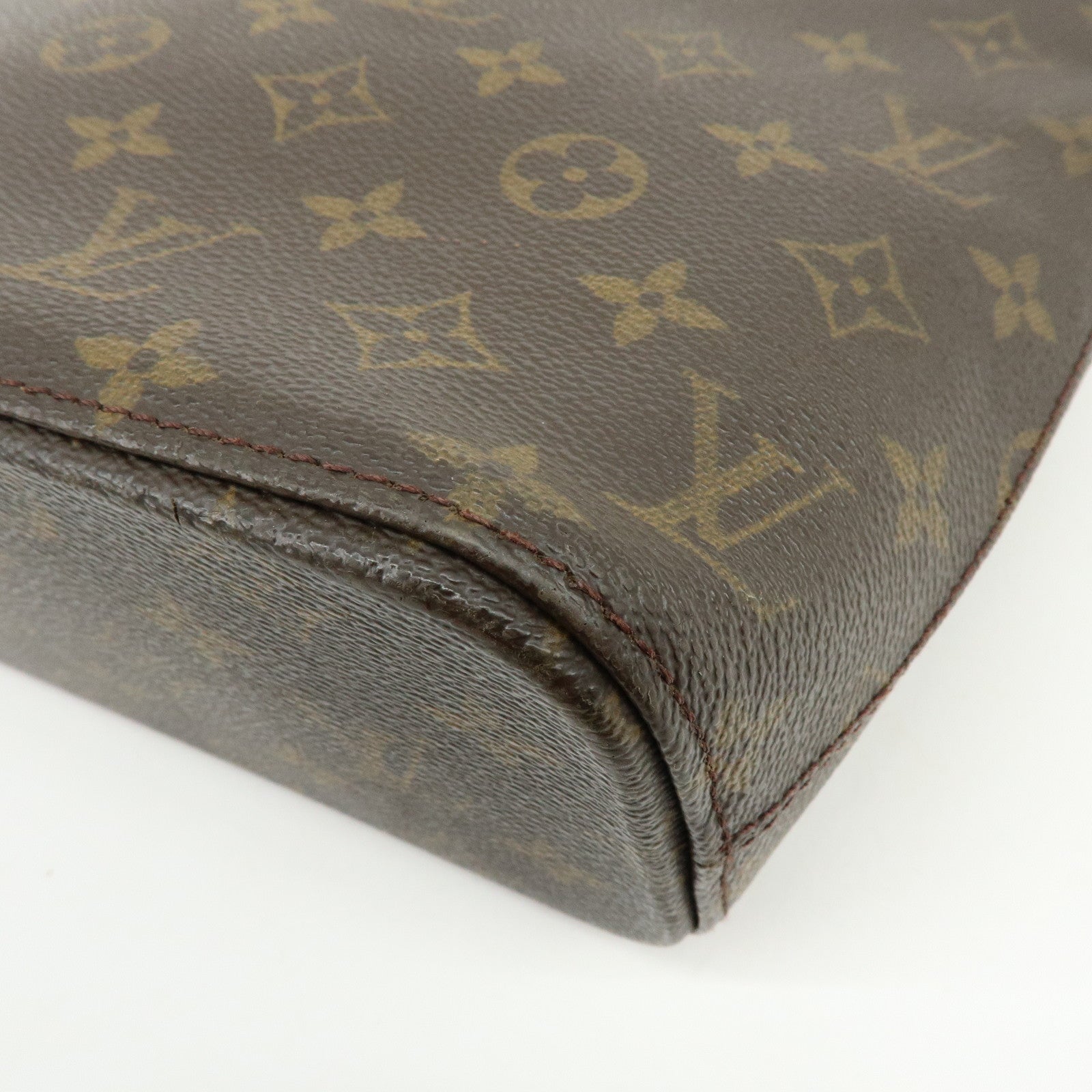 Louis Vuitton Monogram Luco Tote Bag Shoulder Bag Brown M51155