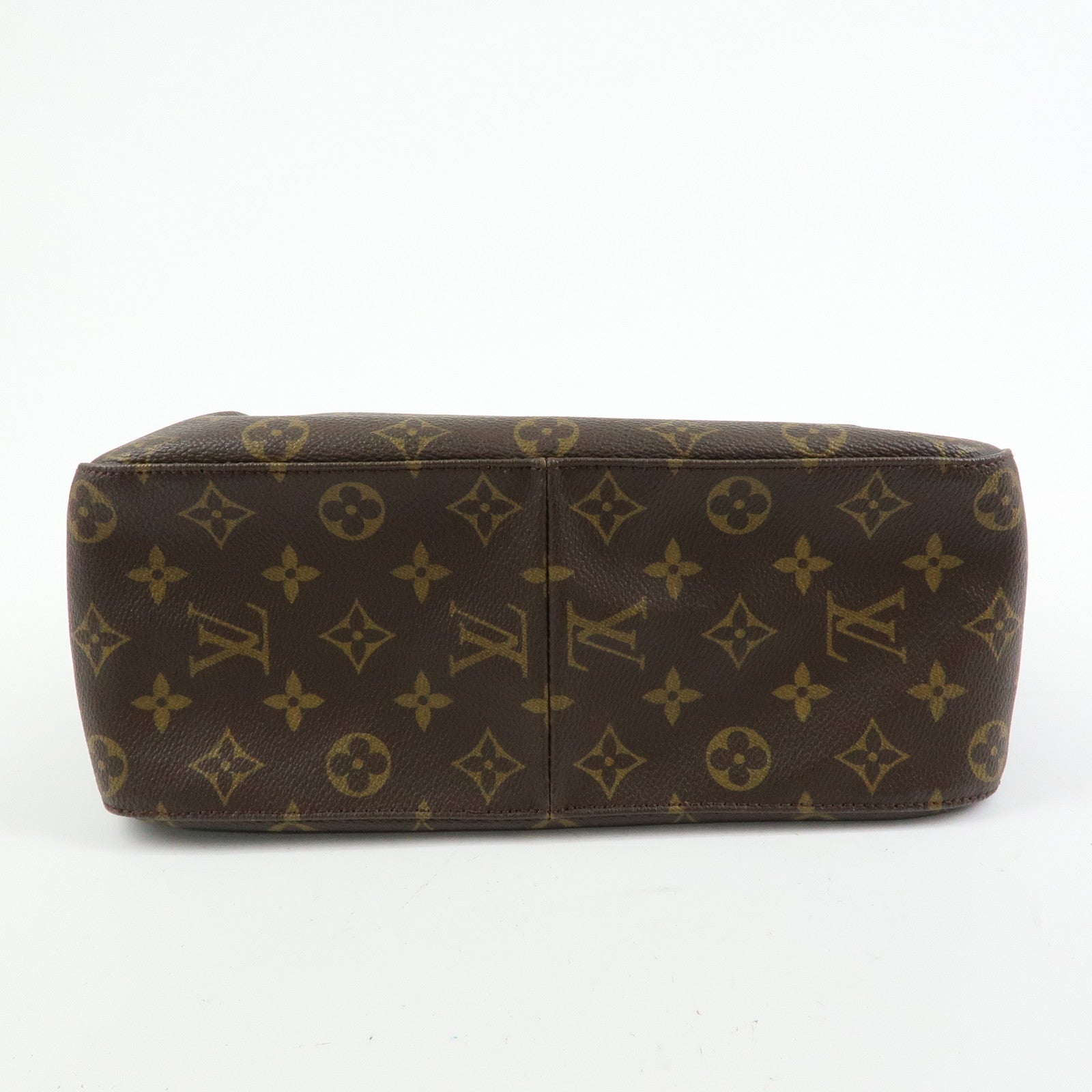 Louis Vuitton Monogram Looping GM Shoulder Bag Brown M51145