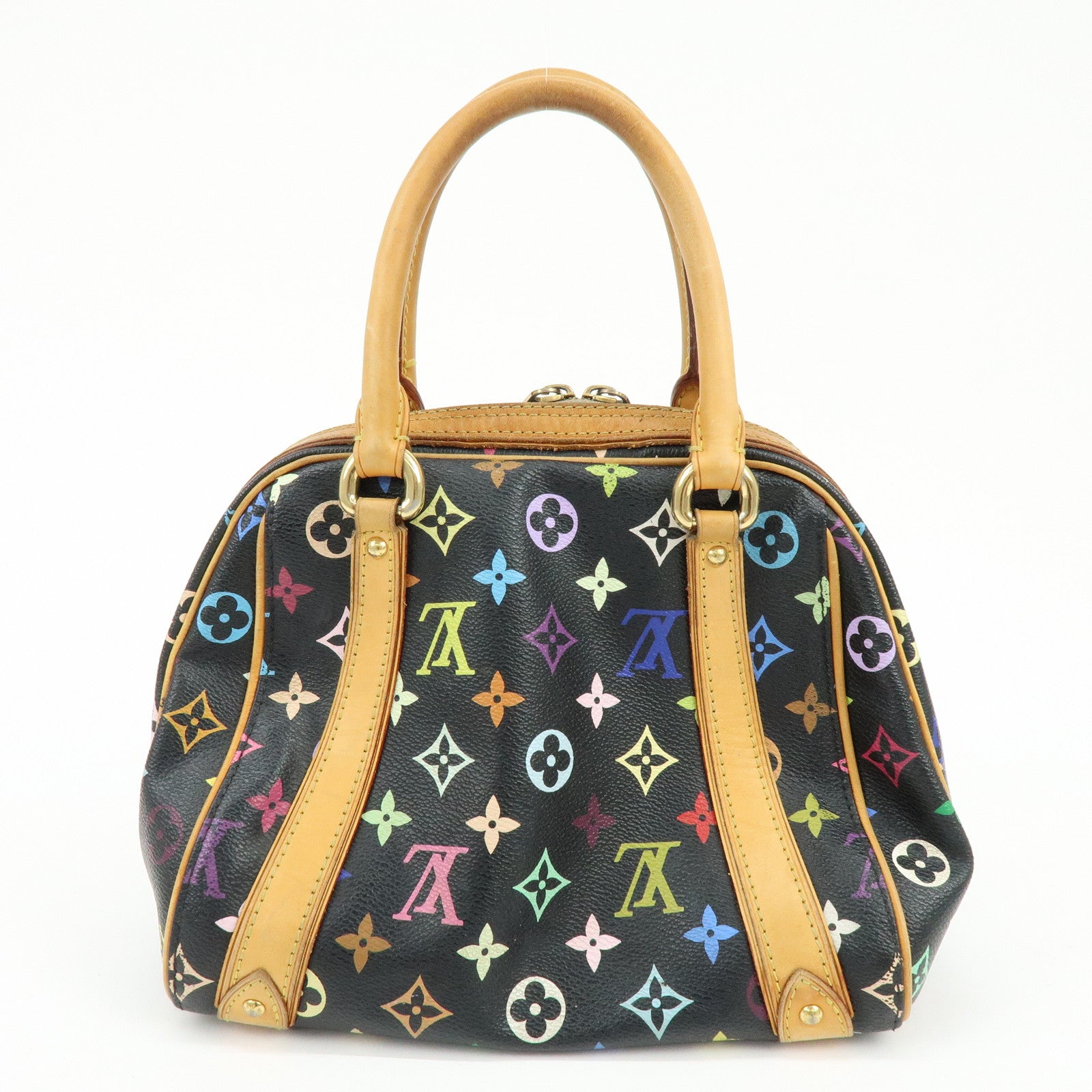 Louis Vuitton Monogram Multicolor Priscilla Hand Bag Noir M40097
