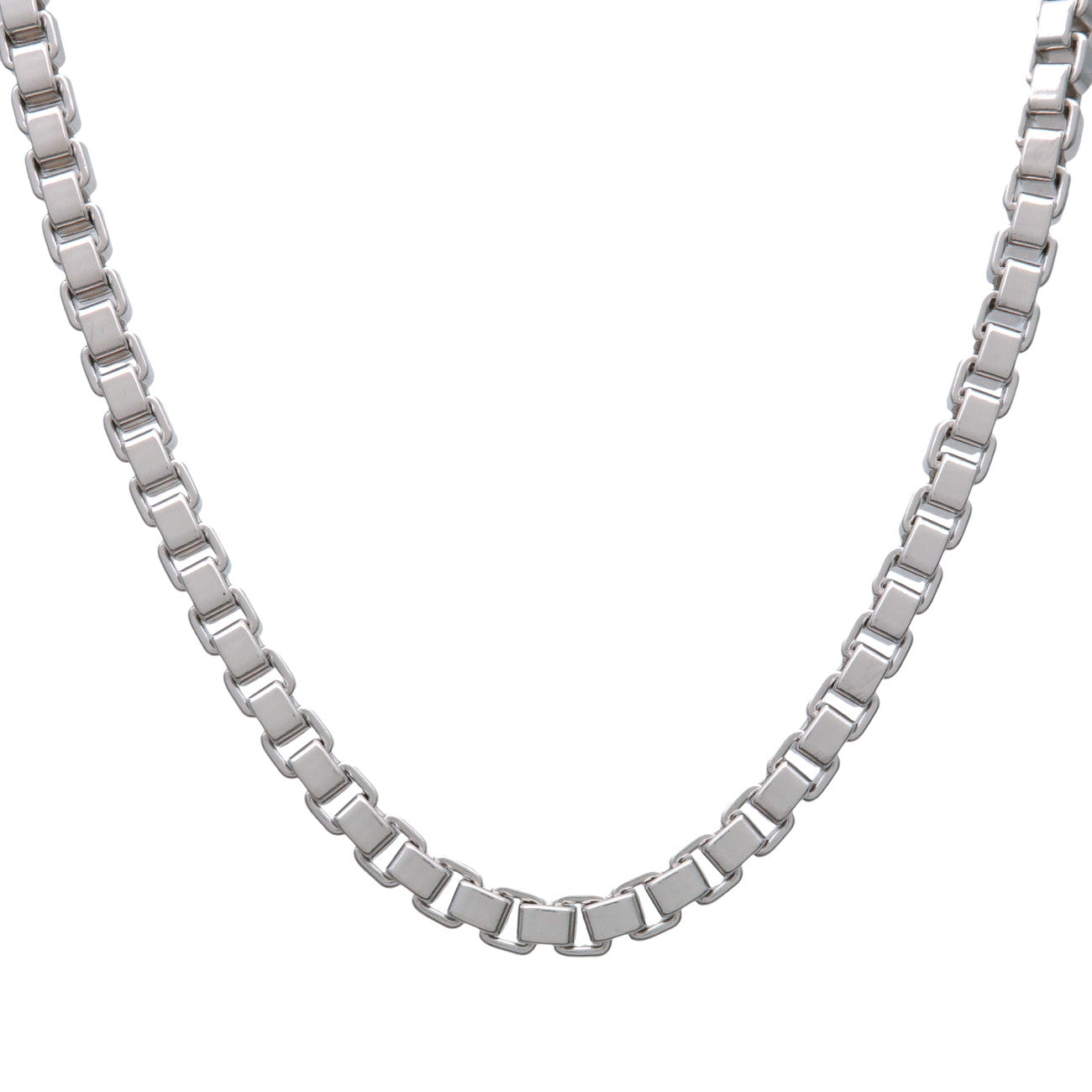Tiffany & Co Venetian Link Necklace SV925 Silver