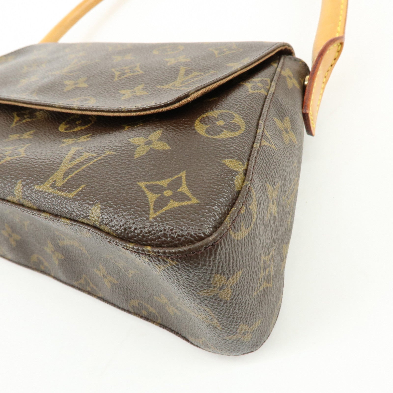 Louis Vuitton Monogram Mini Looping Shoulder Bag Brown M51147