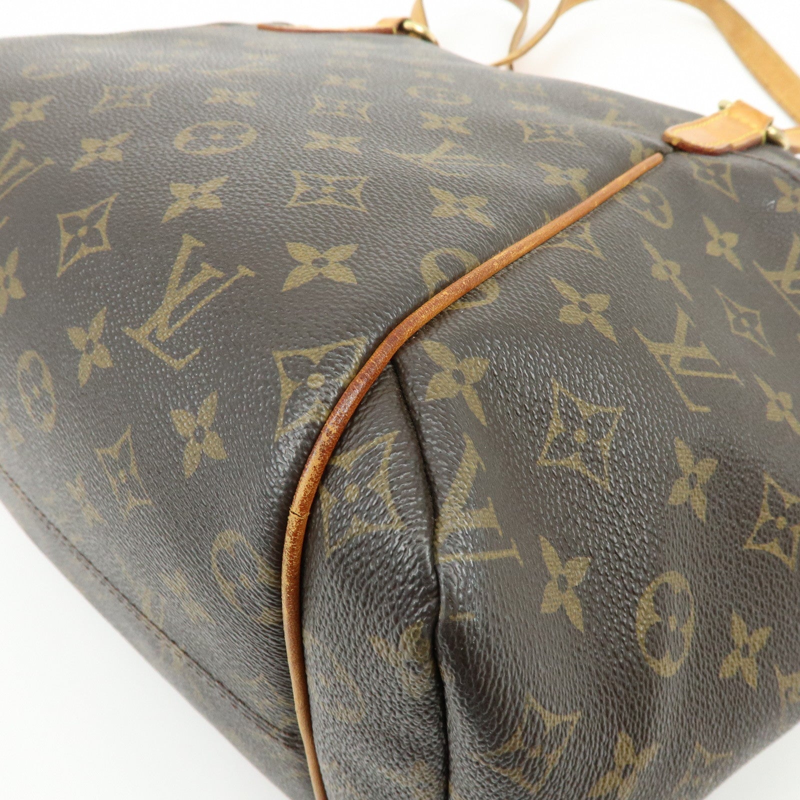 Louis Vuitton Monogram Totally MM Tote Shoulder Bag Brown M56689