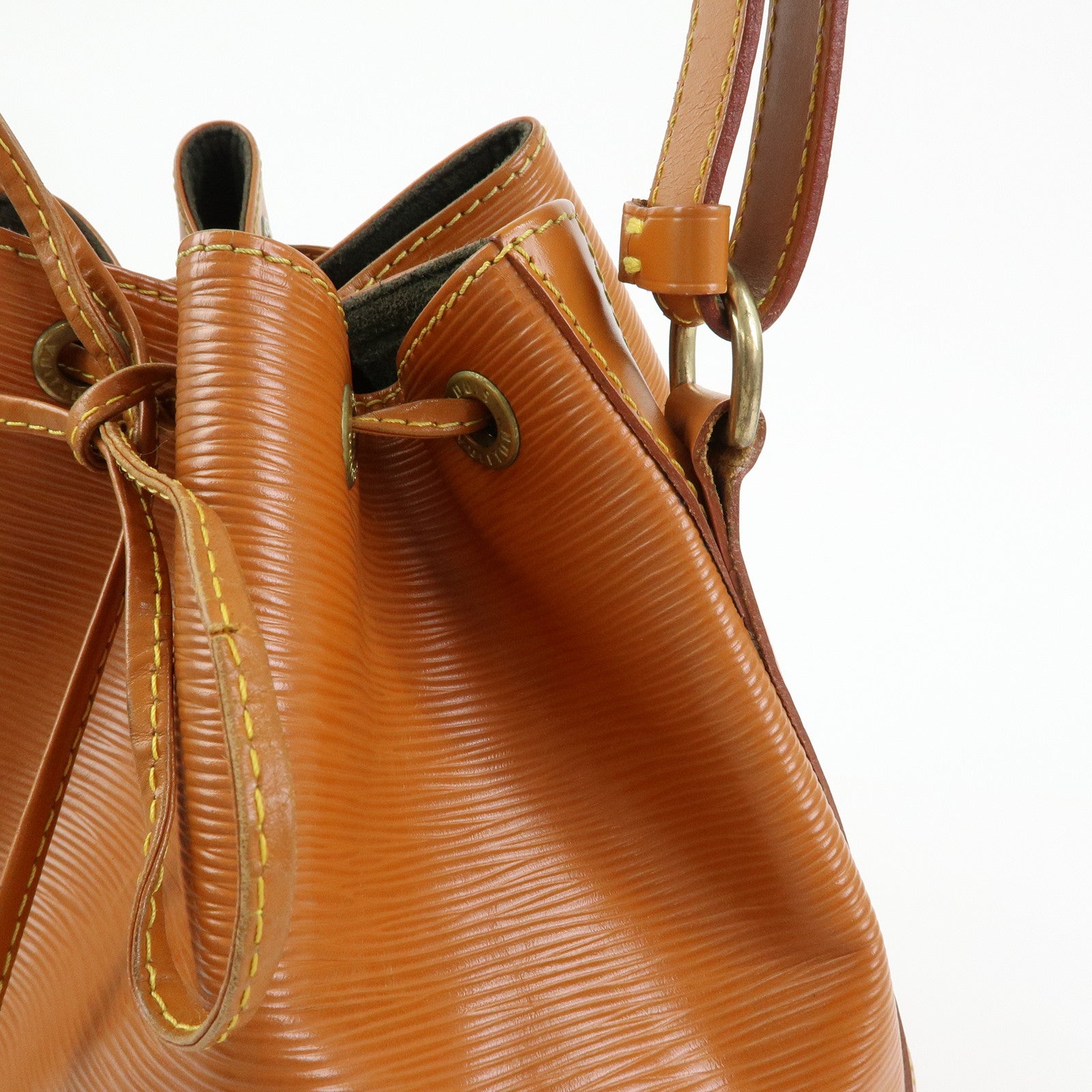 Louis Vuitton Epi Leather Noe Shoulder Bag Zipang Gold M44008