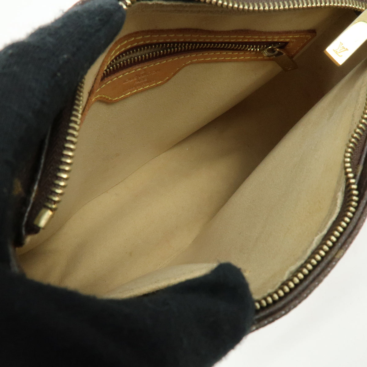 Louis Vuitton Monogram Looping MM Canvas Shoulder Bag Hand Bag M51146