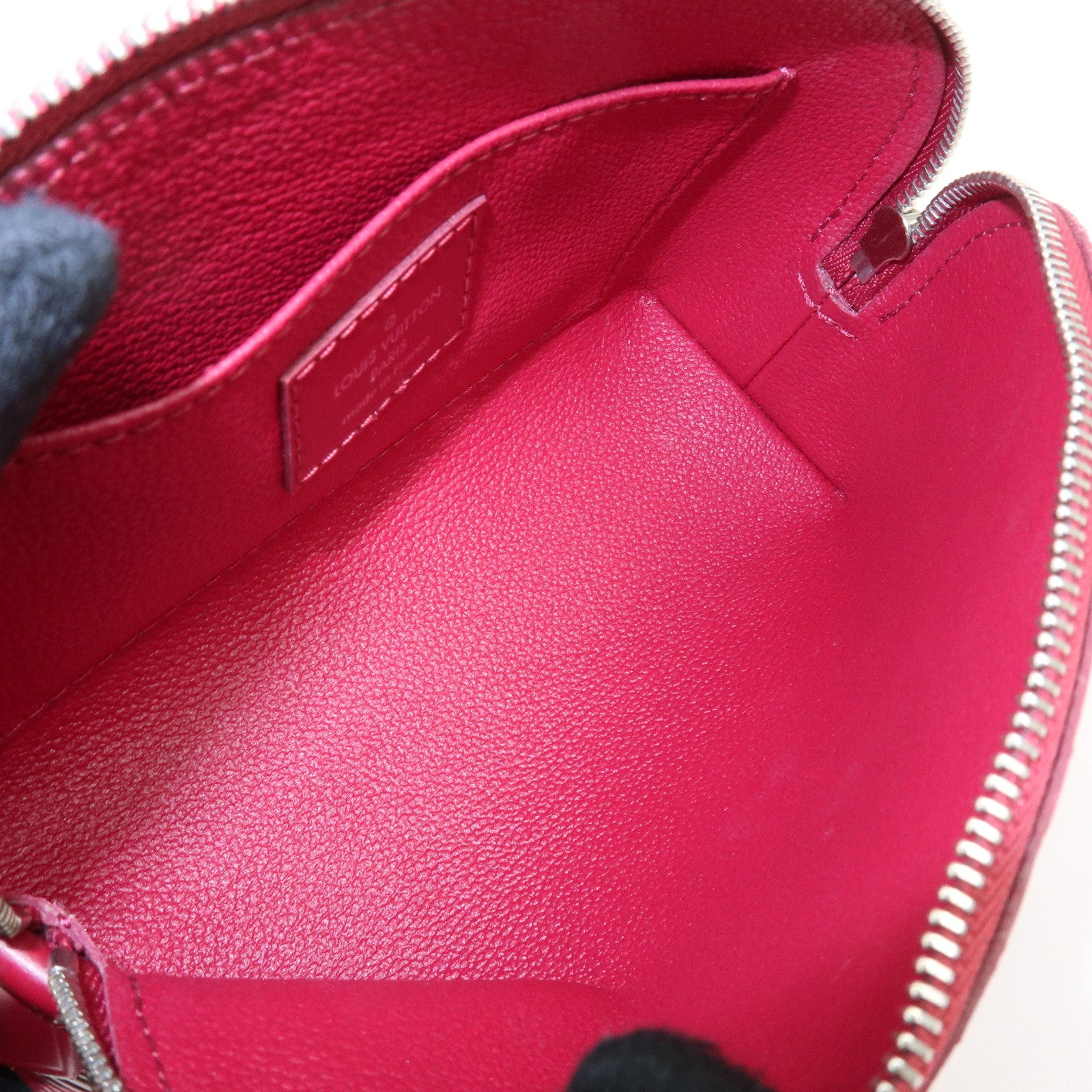 Louis Vuitton Epi Pochette Cosmetic Pouch Fuchsia Pink M40641