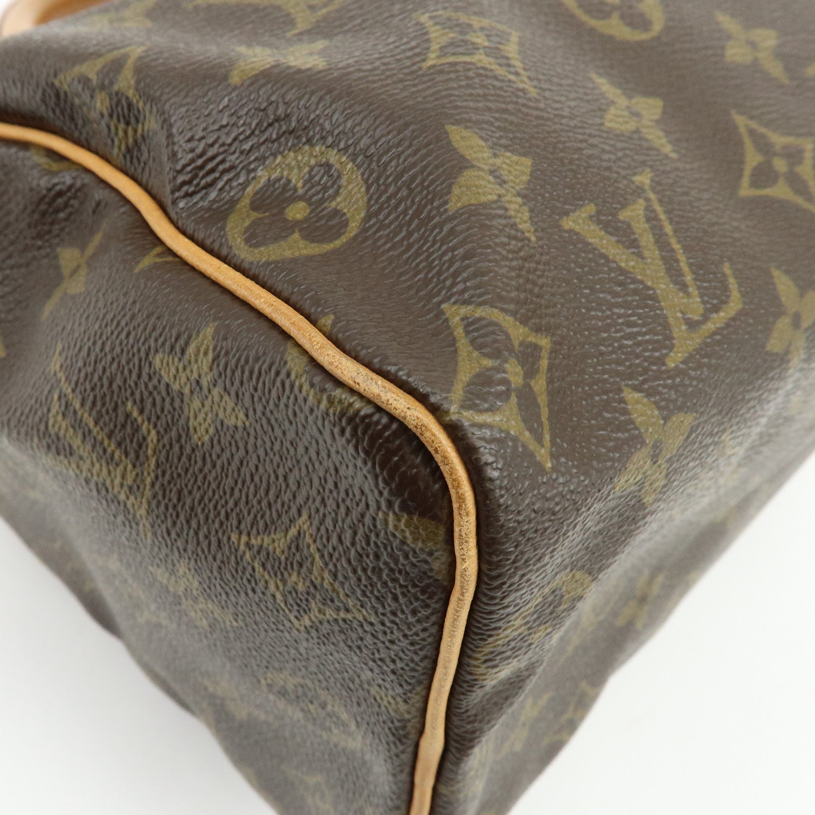 Louis Vuitton Monogram Speedy 25 Boston Bag Hand Bag Brown M41528