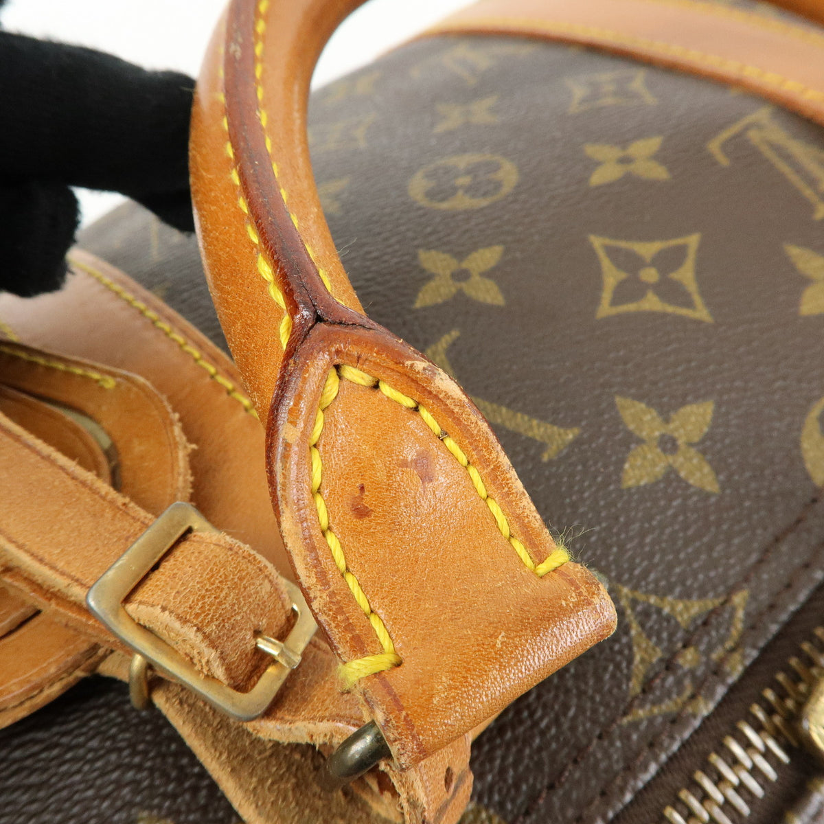 Louis Vuitton Monogram Keep All Bandouliere 50 Boston Bag M41416