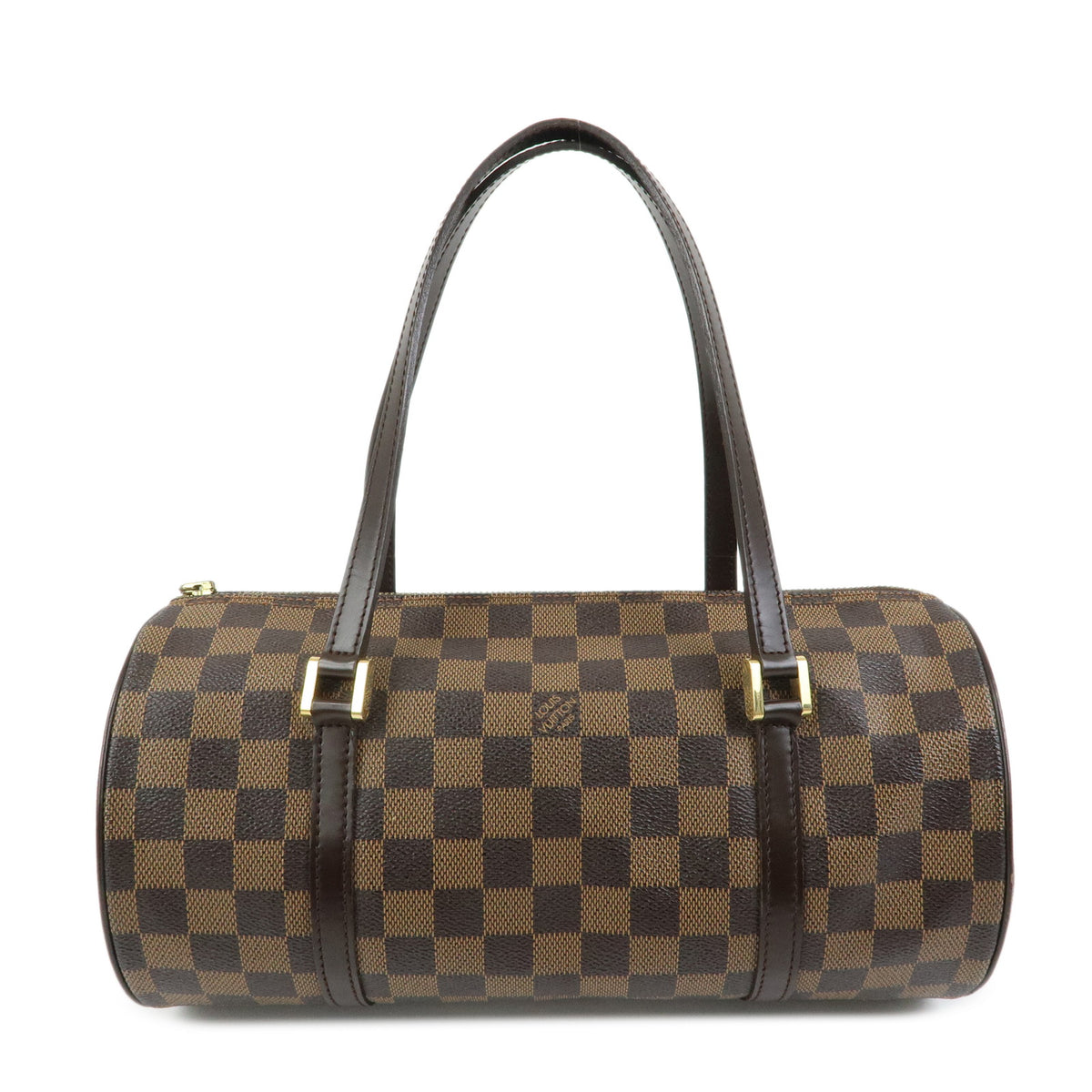 Louis Vuitton Damier Ebene Papillon 30 Hand Bag Brown N51303