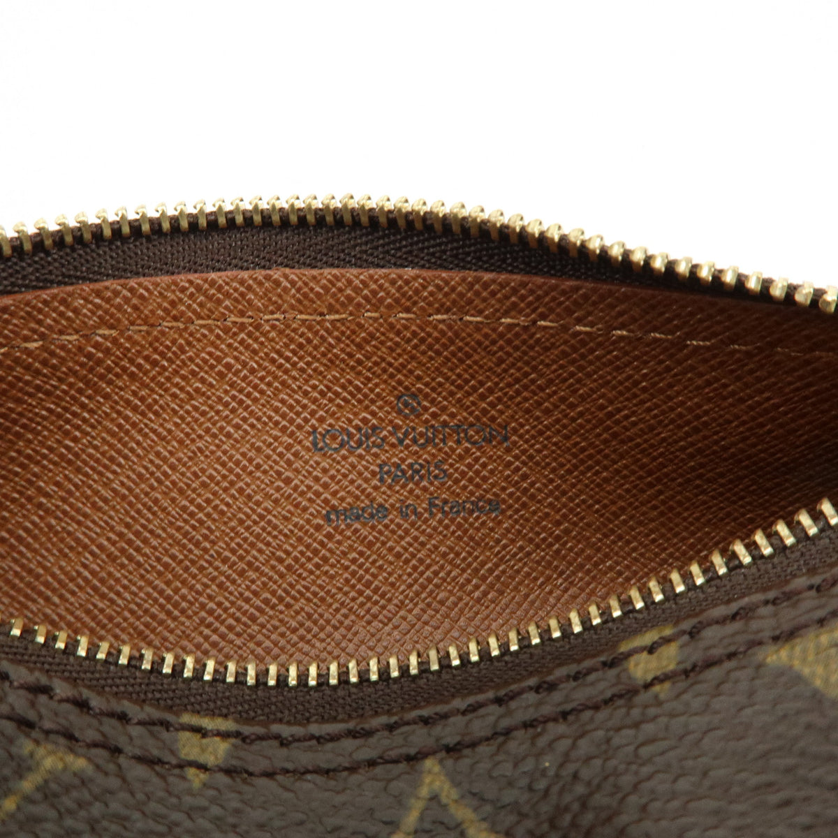 Louis Vuitton Monogram Mini Pouch for Papillon Bag Brown