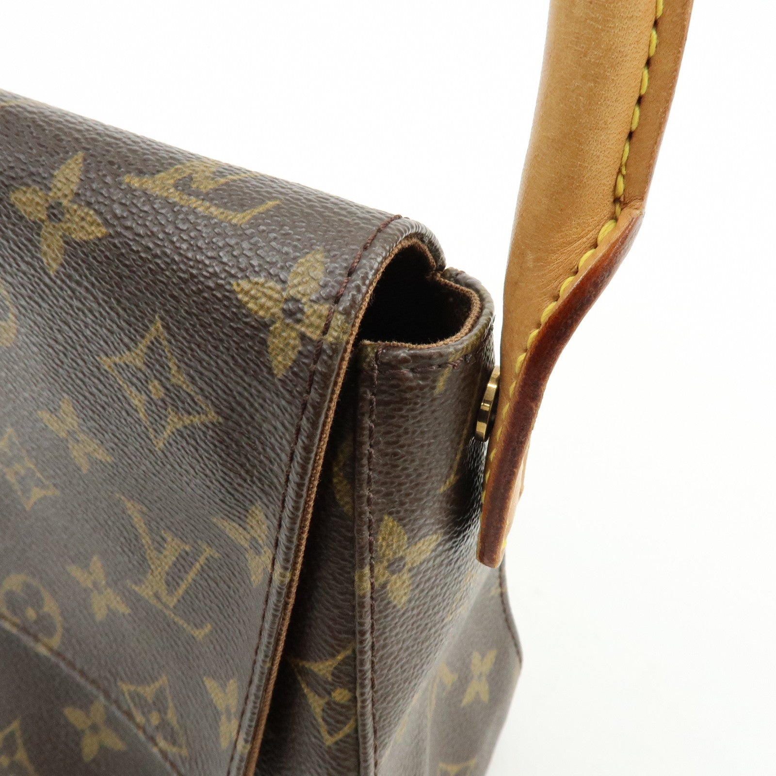 Louis Vuitton Monogram Mini Looping Shoulder Bag Brown M51147